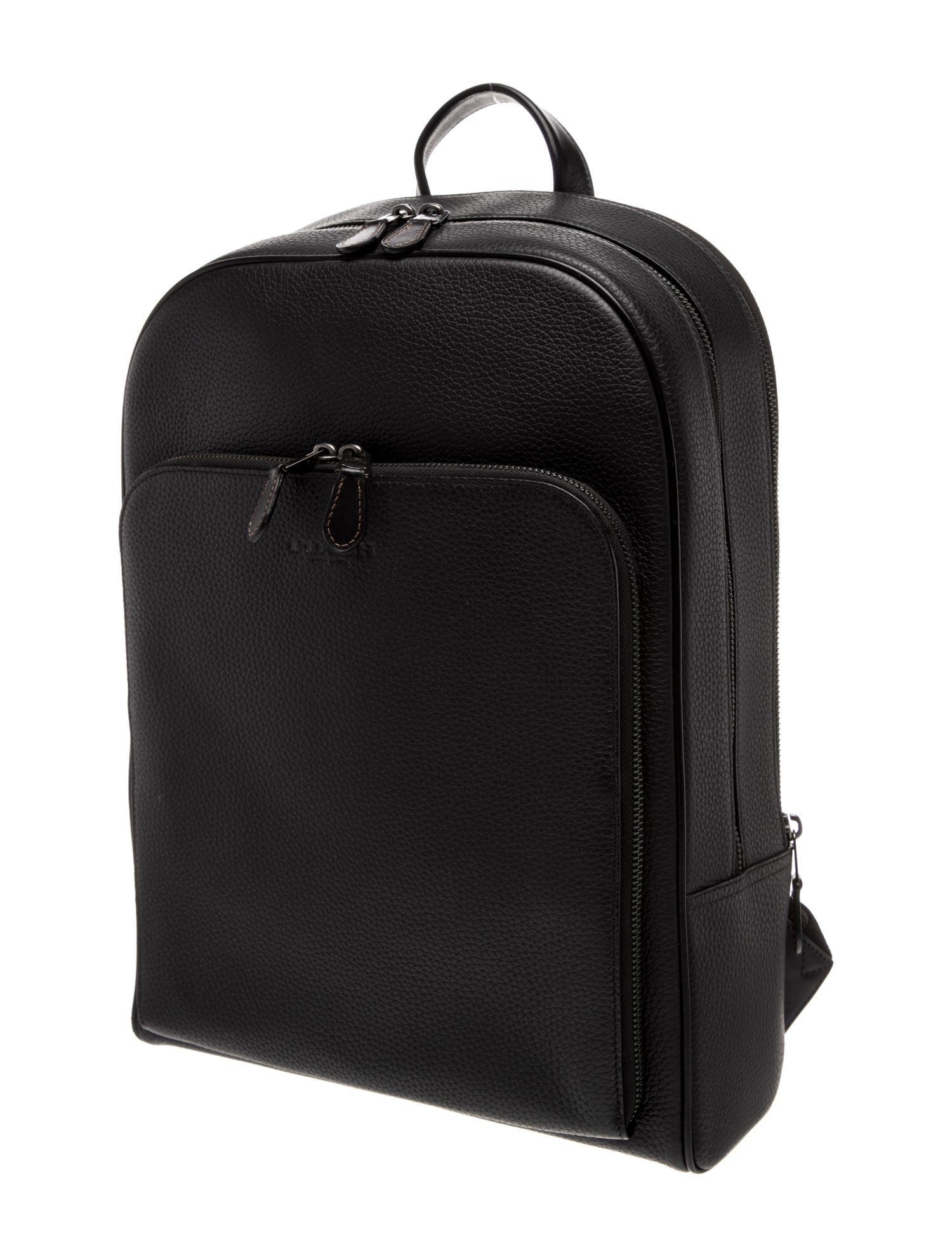 Coach Leather Backpack