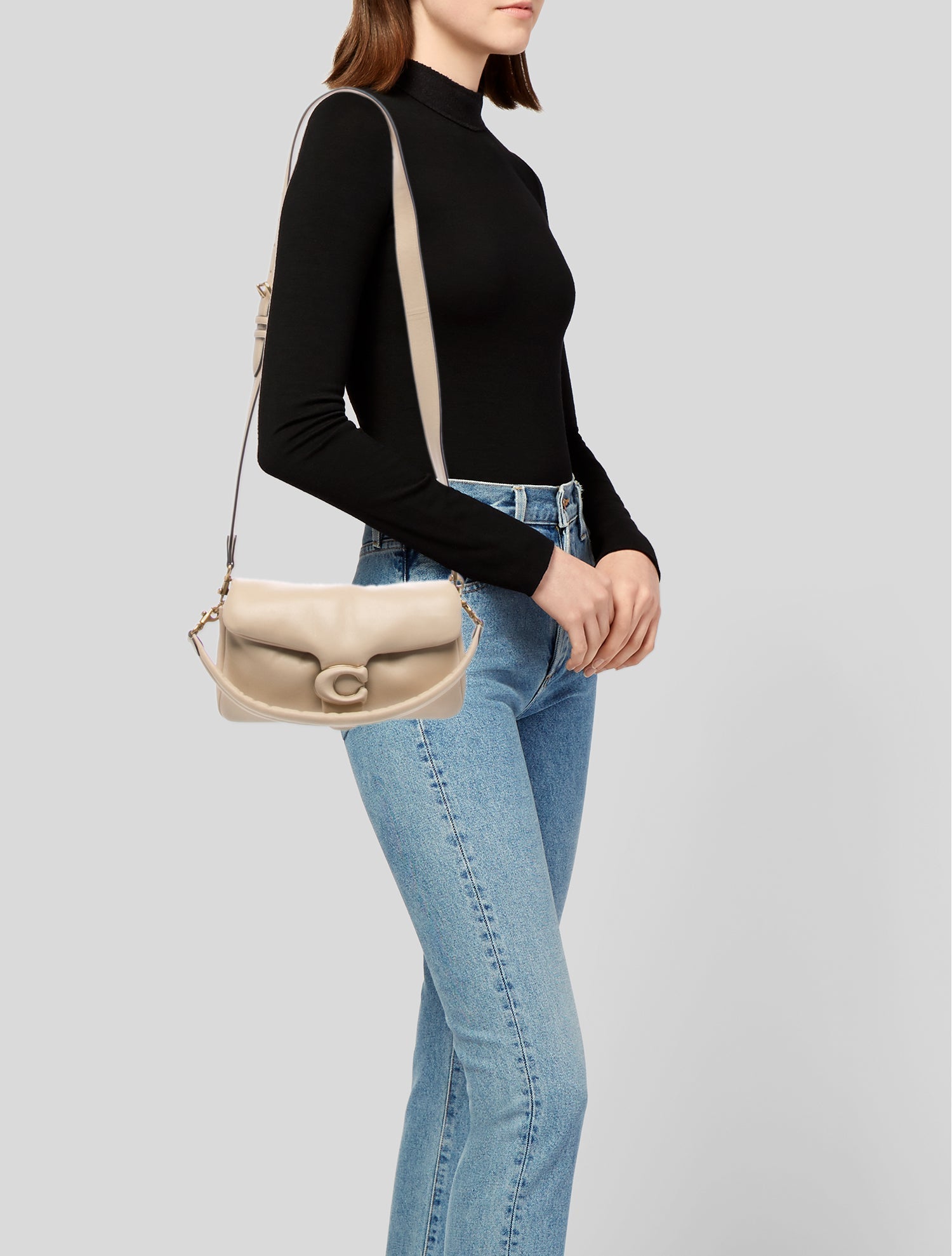 Coach Leather Tabby 26