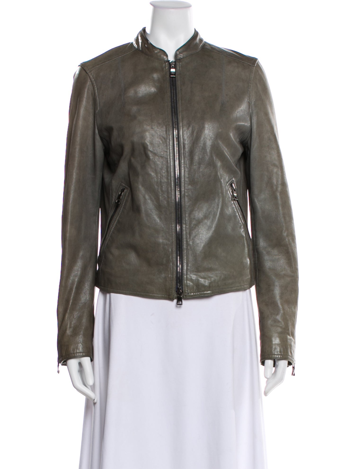 Coach Leather Biker Jacket