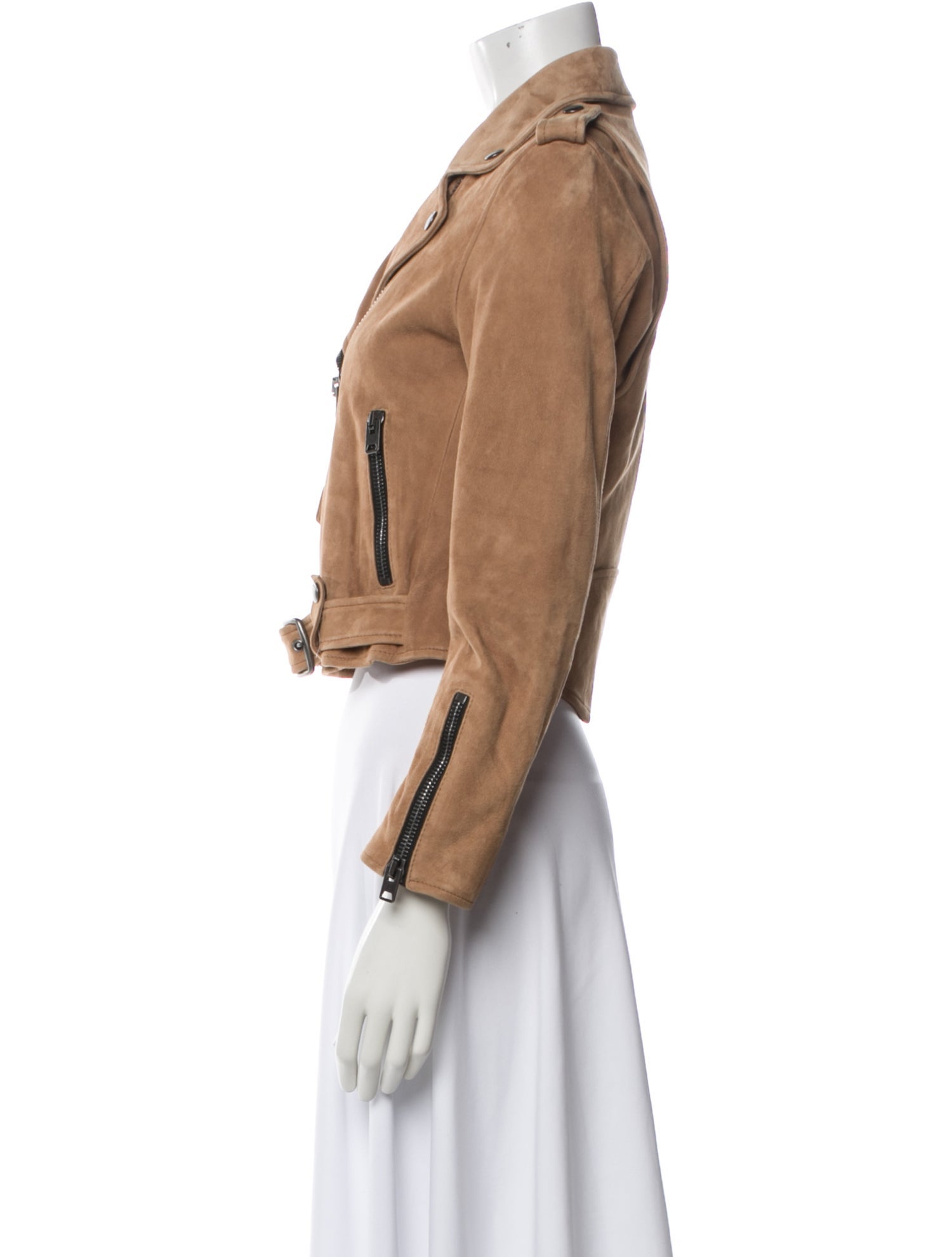 Coach Suede Biker Jacket