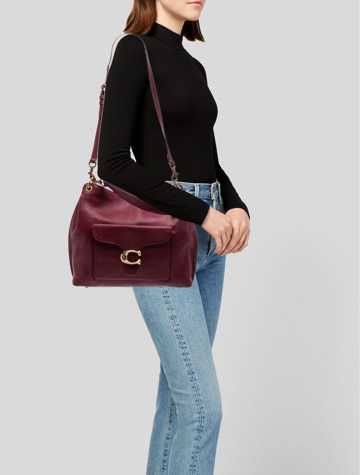 Coach Leather Tabby