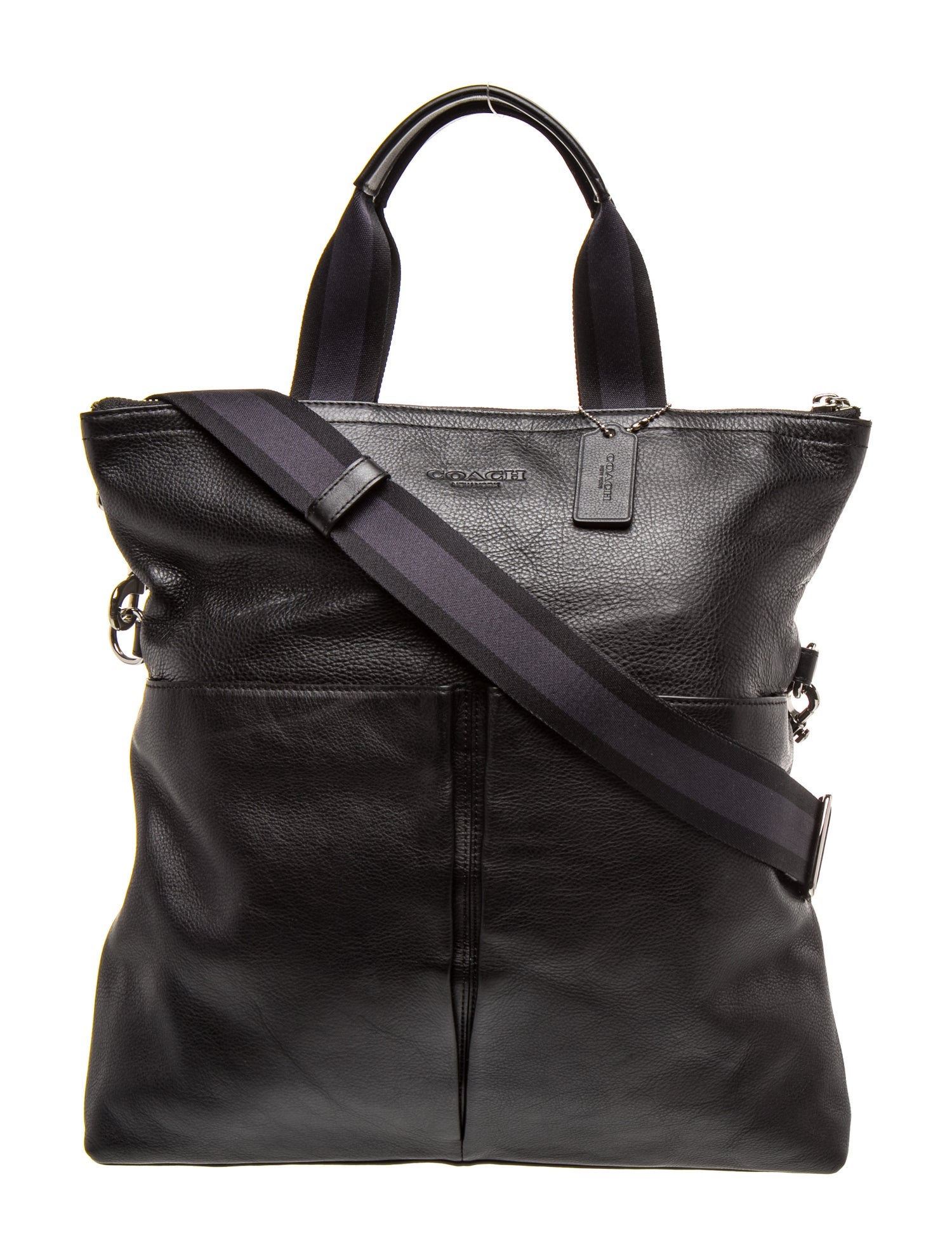 Coach Leather Messenger Bag