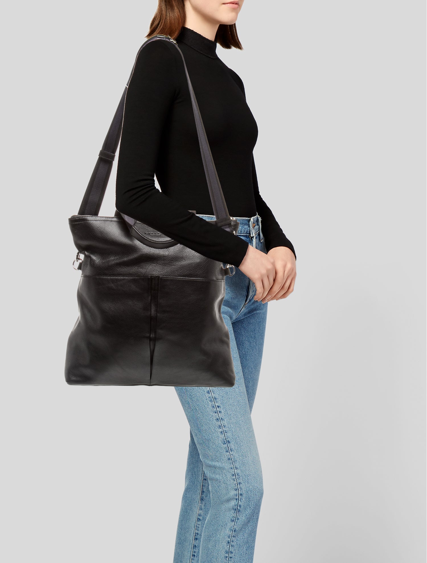 Coach Leather Messenger Bag