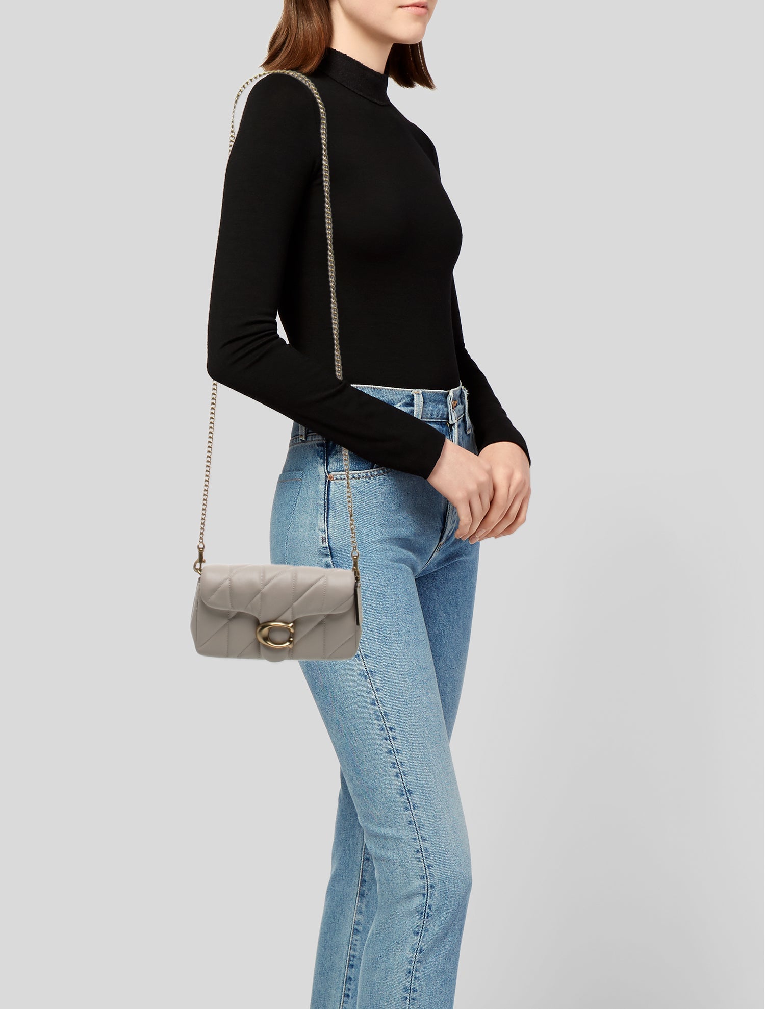 Coach Leather Tabby 20