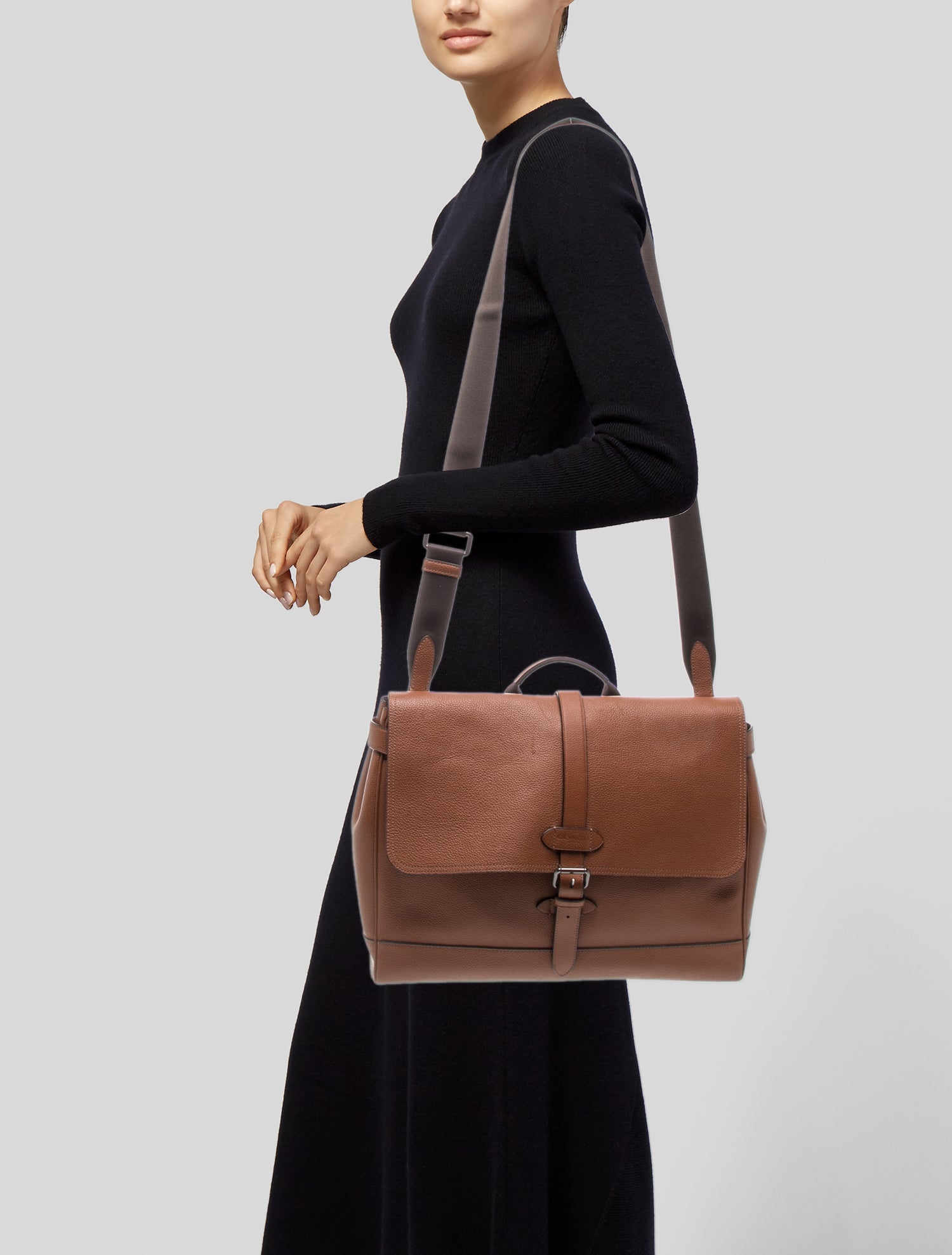 Coach Leather Messenger Bag