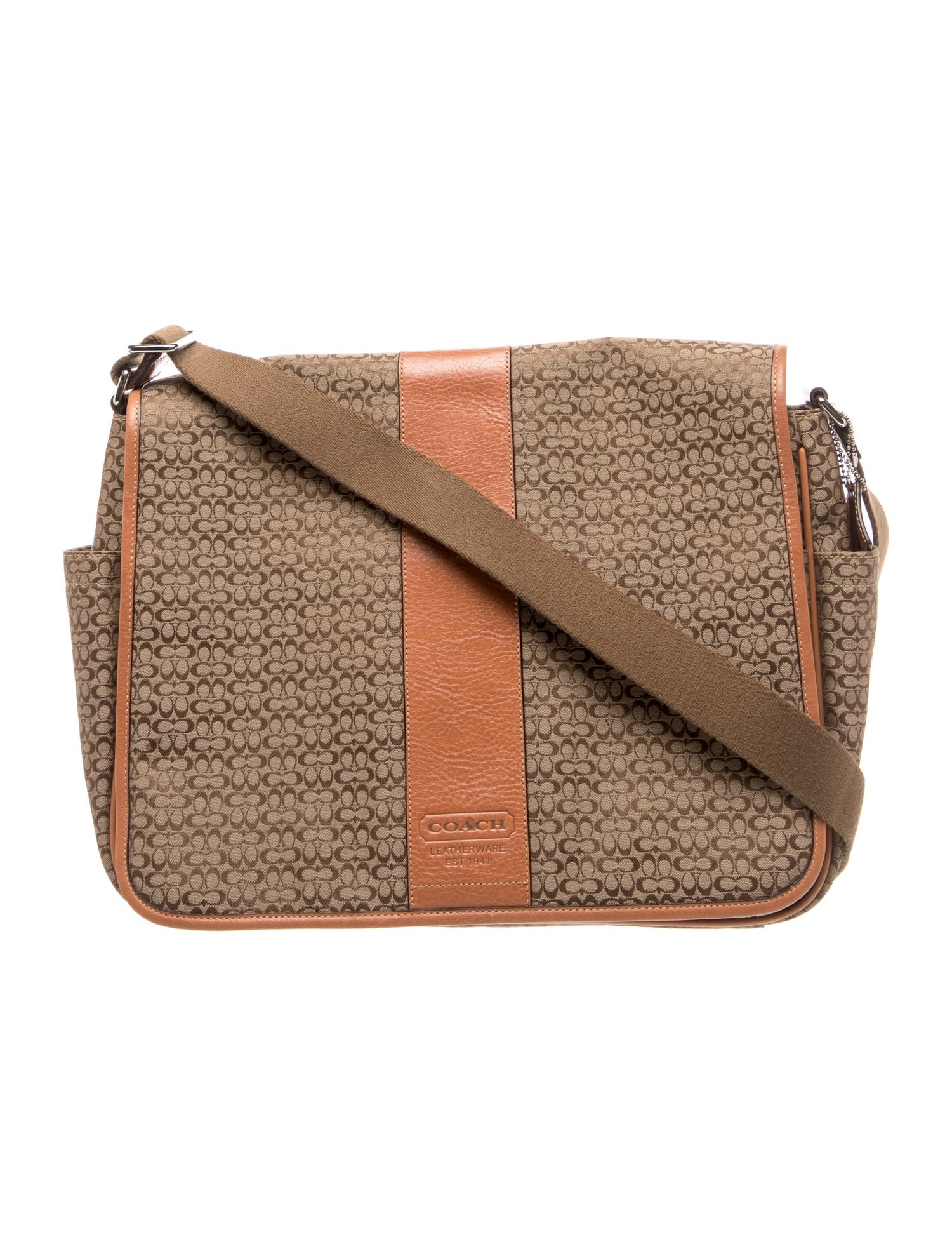 Coach Canvas Messenger Bag