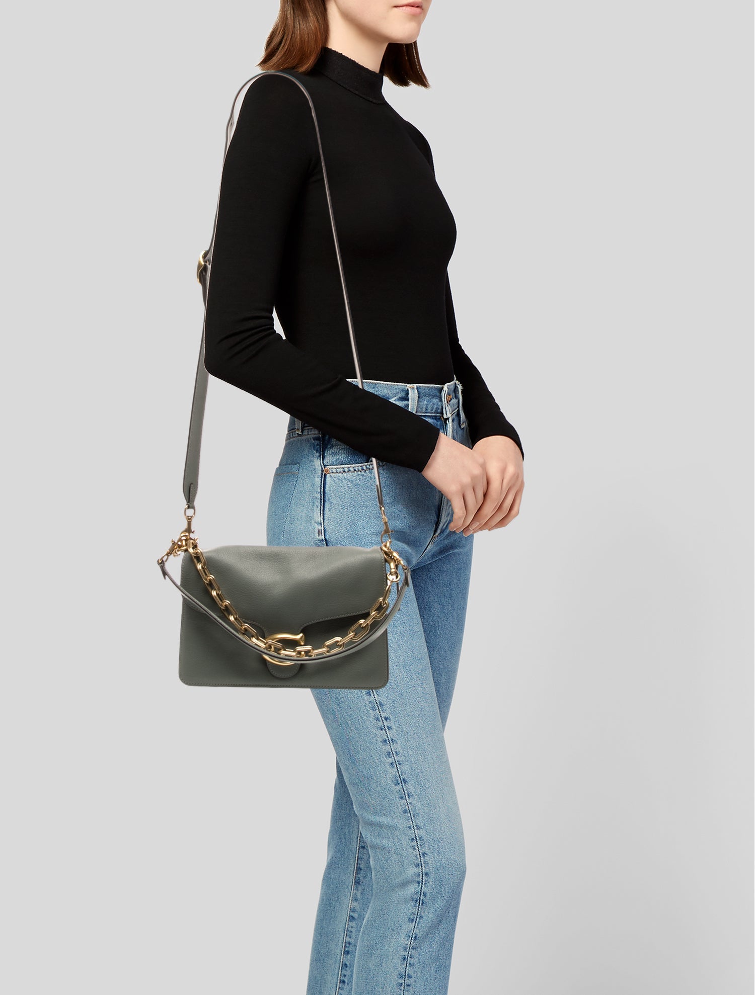 Coach Signature Chain Tabby 26