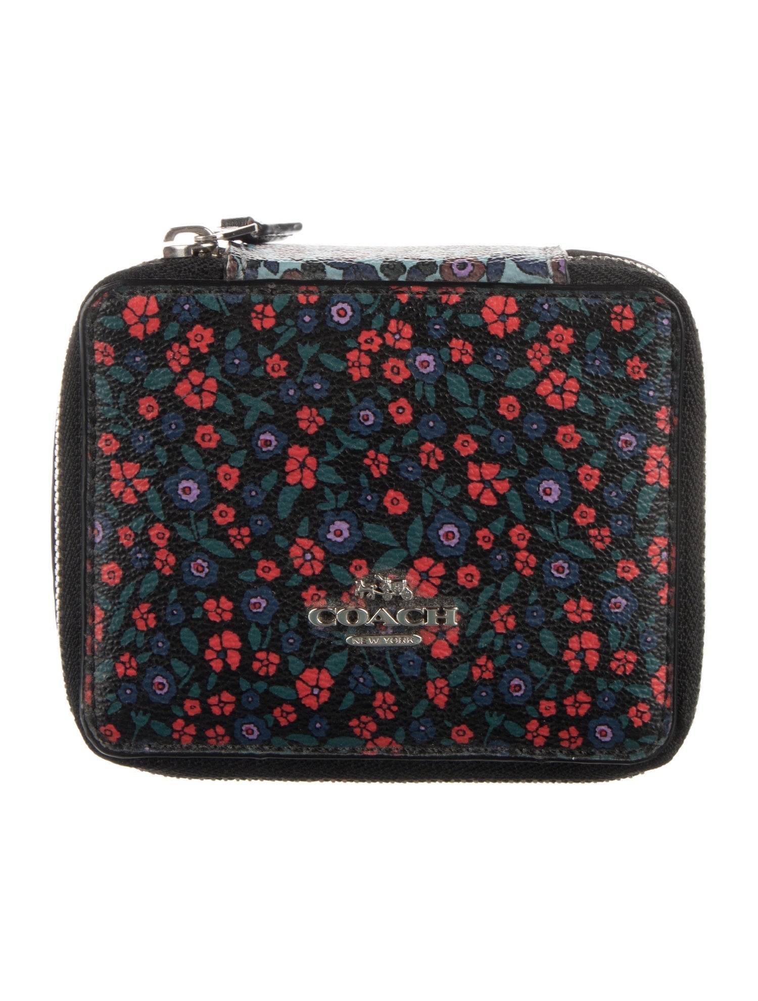 Coach Leather Traveling Jewelry Case