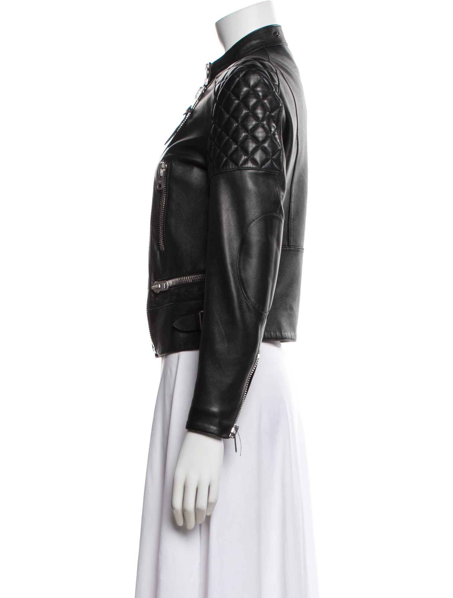 Coach Leather Biker Jacket