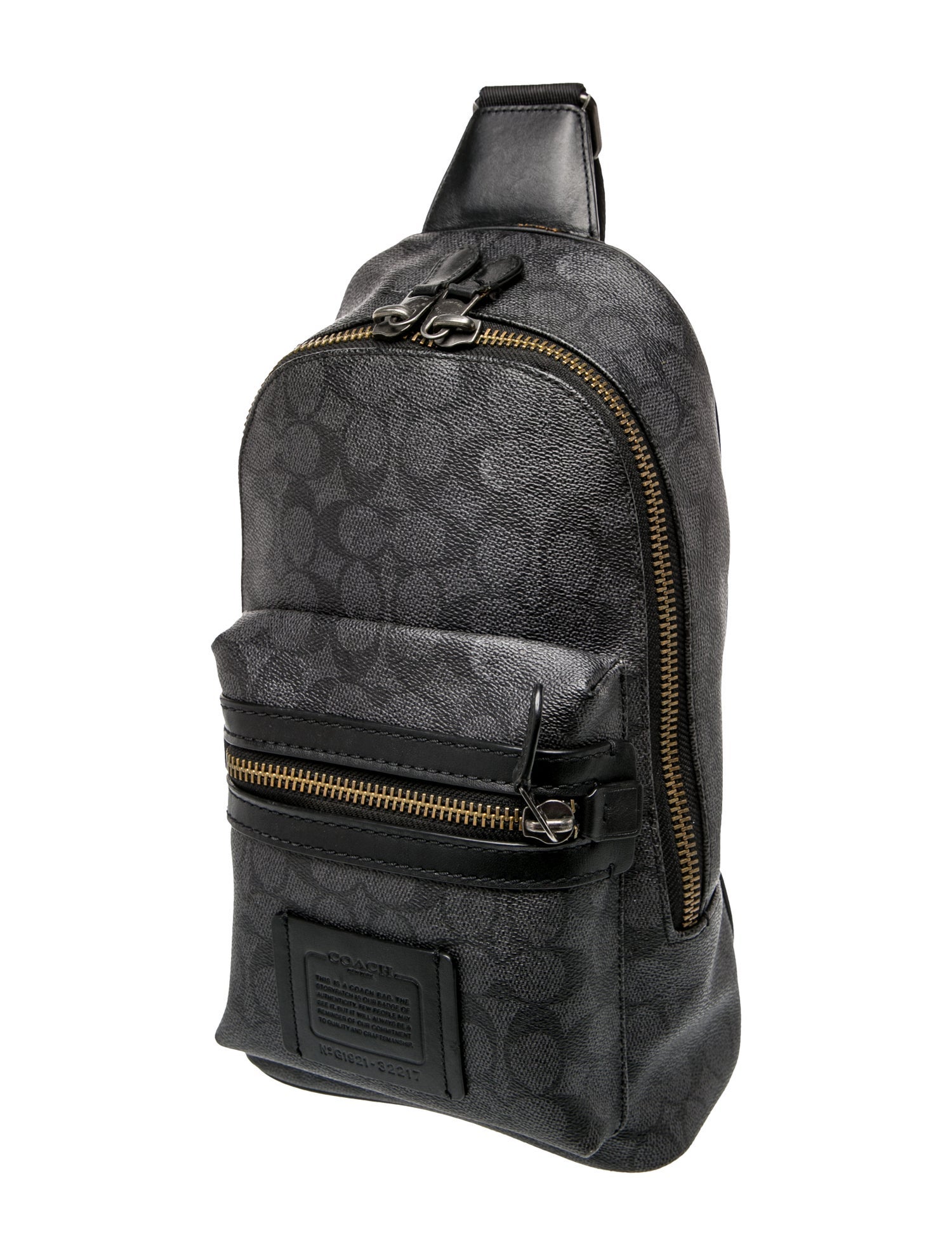 Coach Leather Backpack