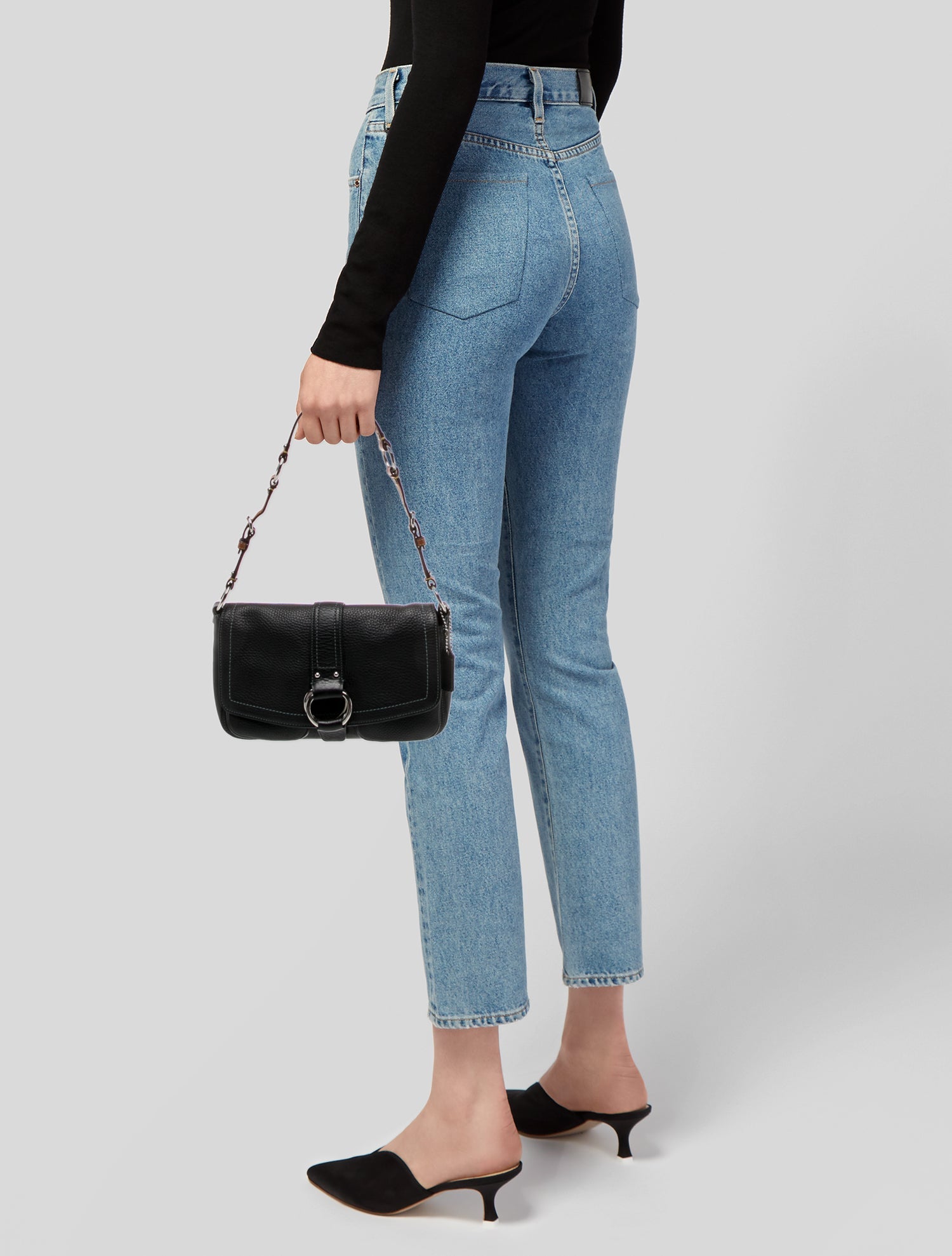 Coach Leather Shoulder Bag