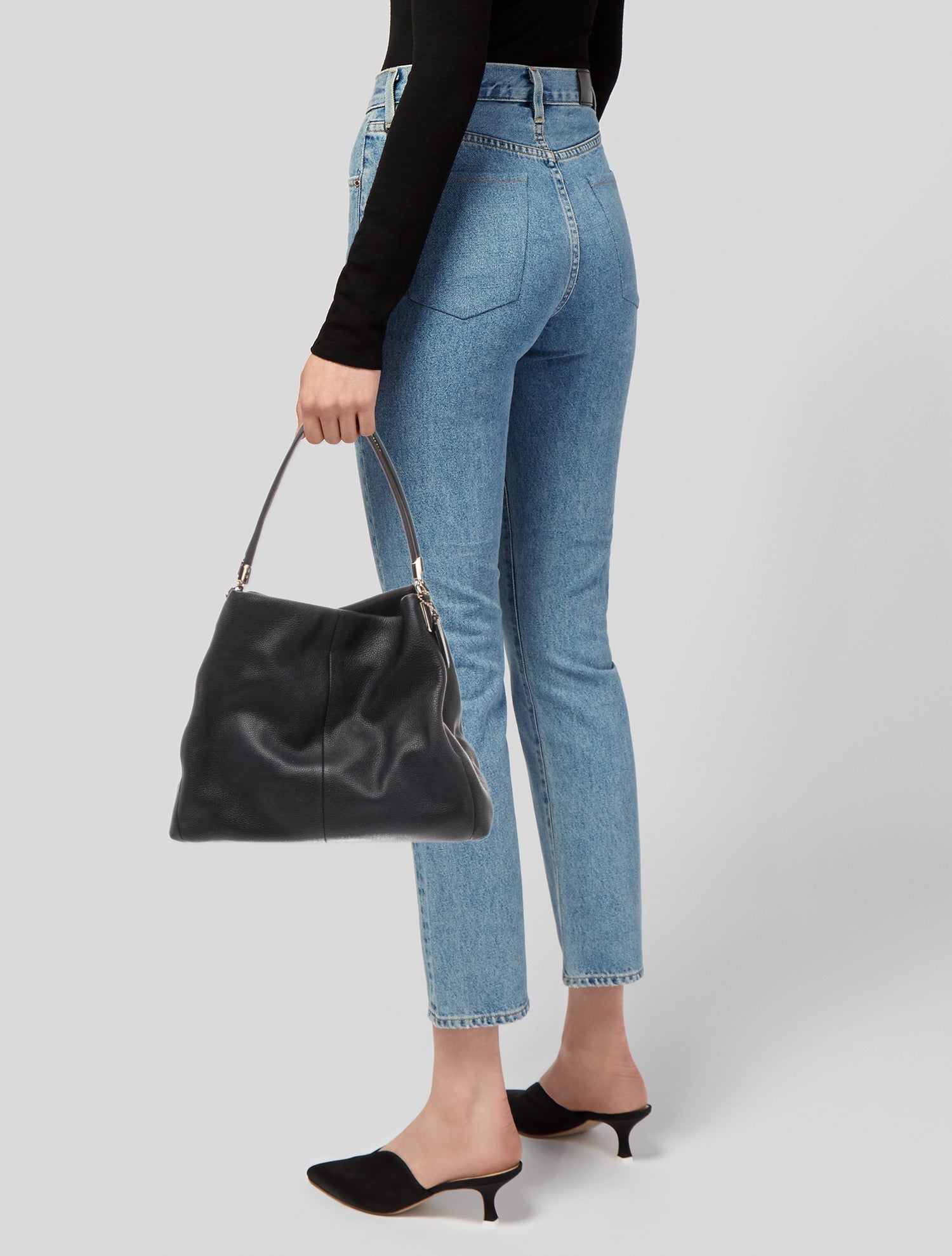 Coach Leather Shoulder Bag
