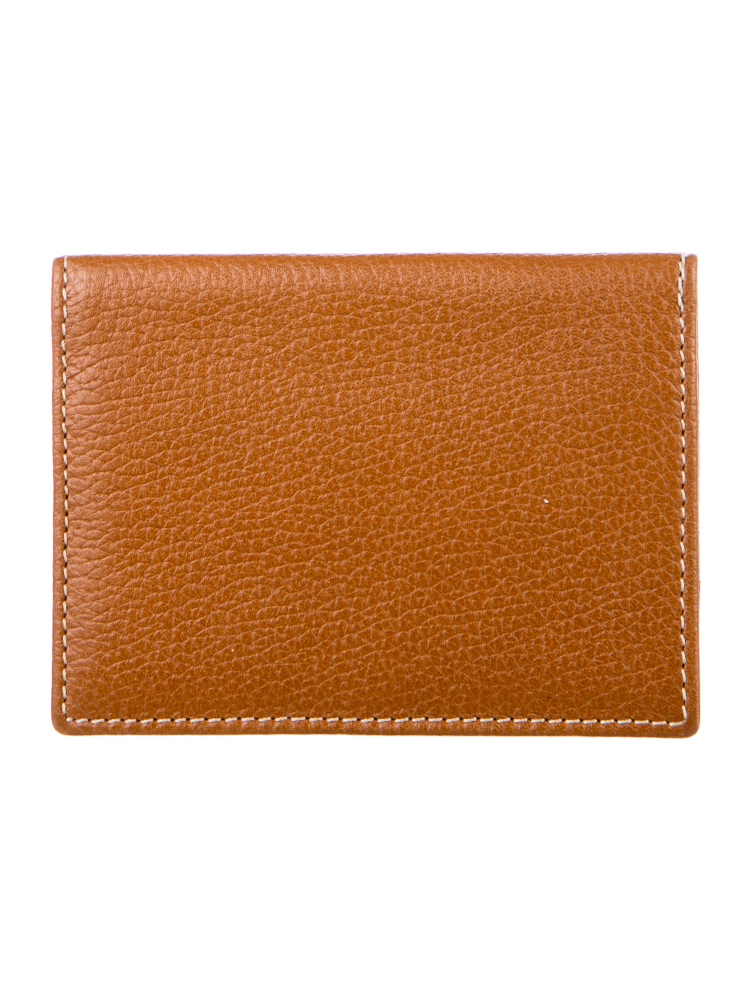 Coach Leather Striped Wallet