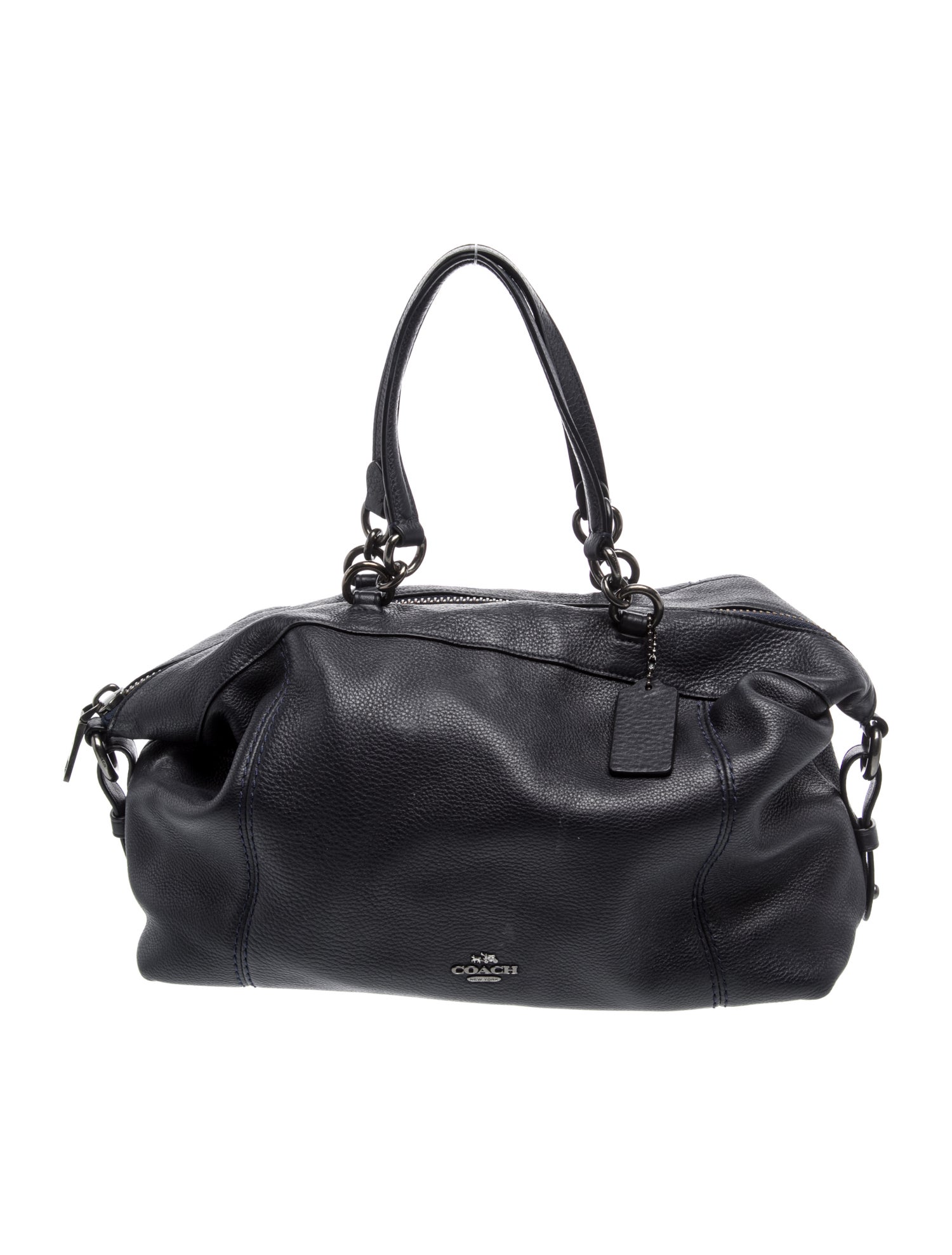 Coach Leather Top Handle Bag