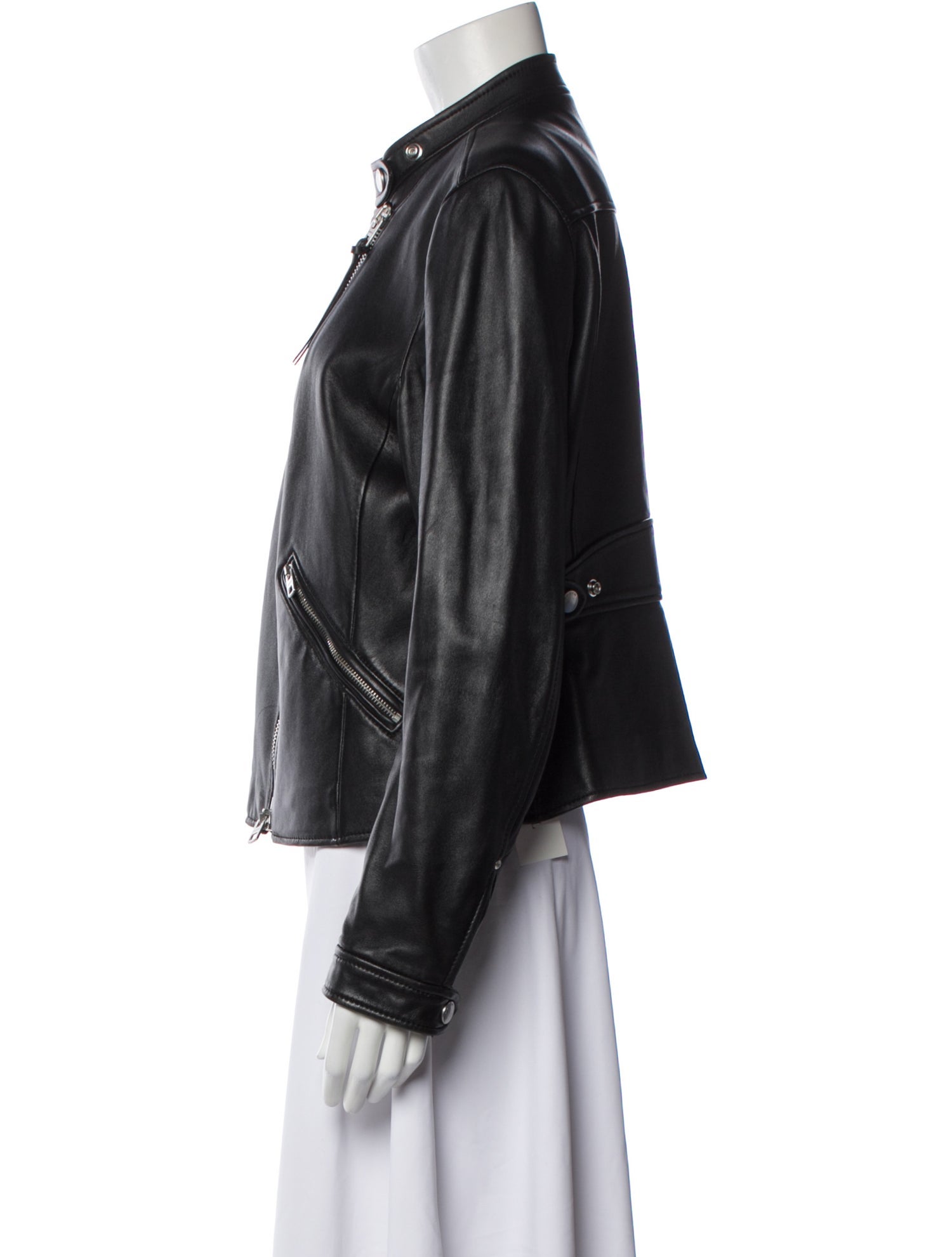 Coach Leather Biker Jacket