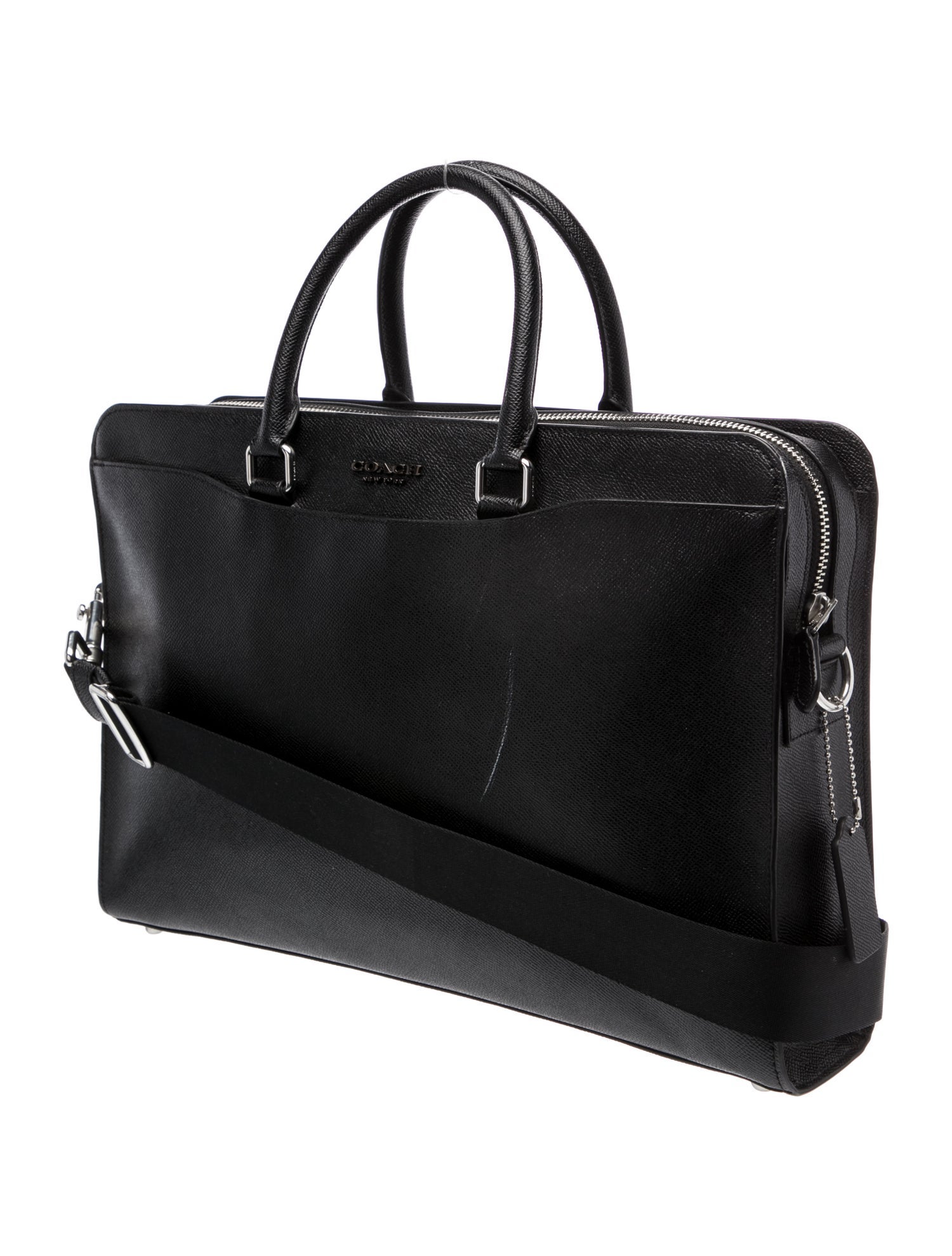 Coach Saffiano Leather Briefcase