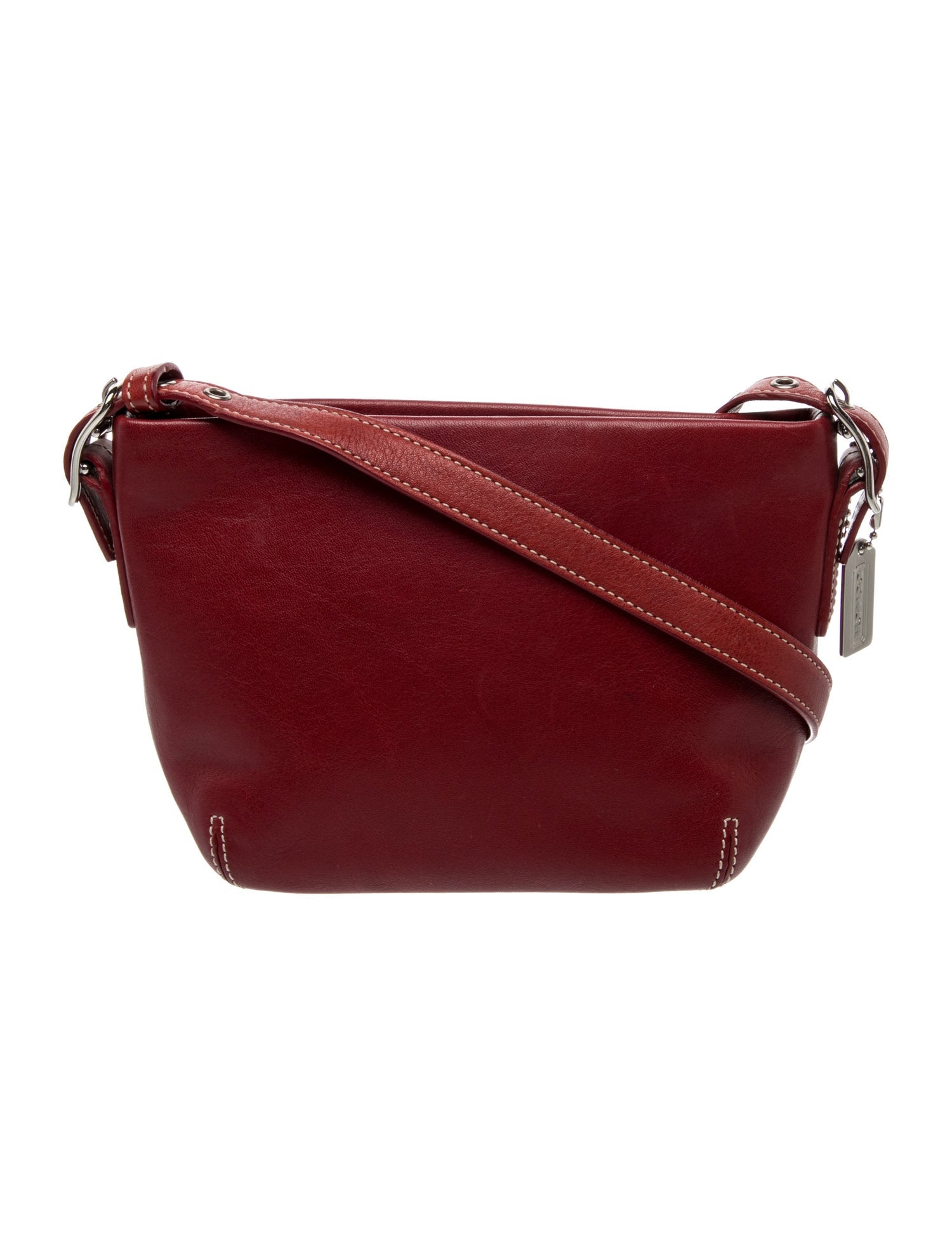Coach Leather Messenger Bag