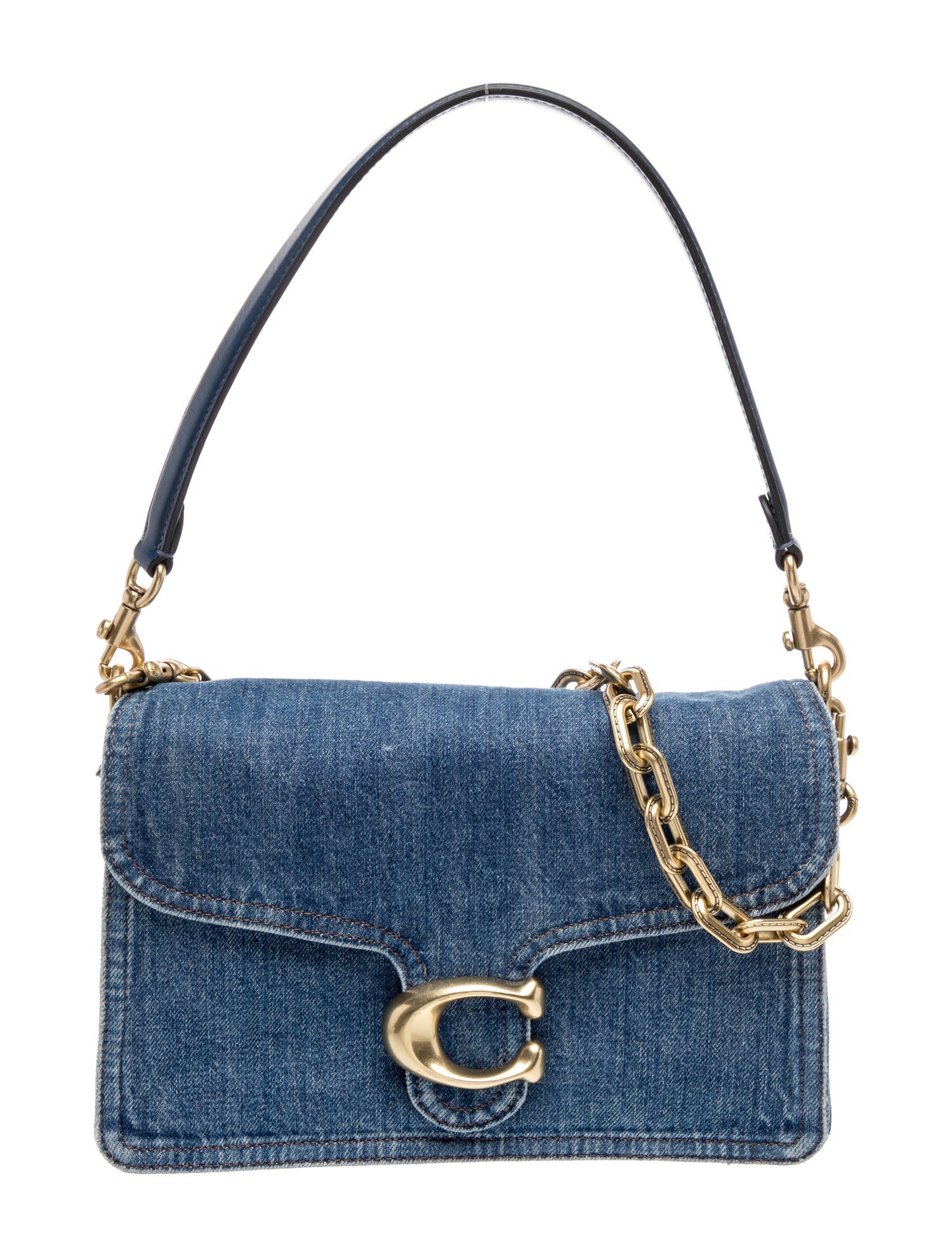 Coach Denim Shoulder Bag