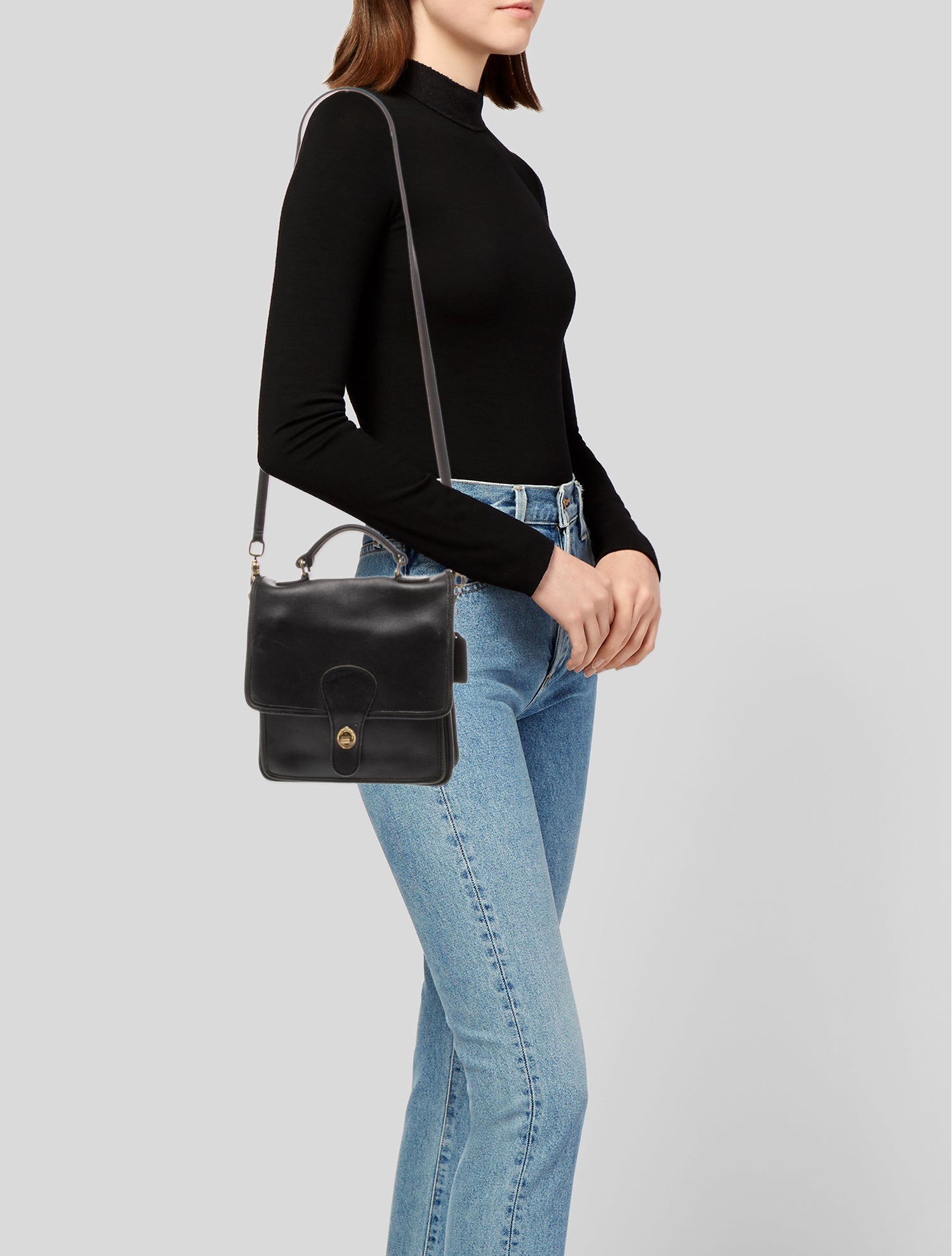 Coach Leather Crossbody Bag