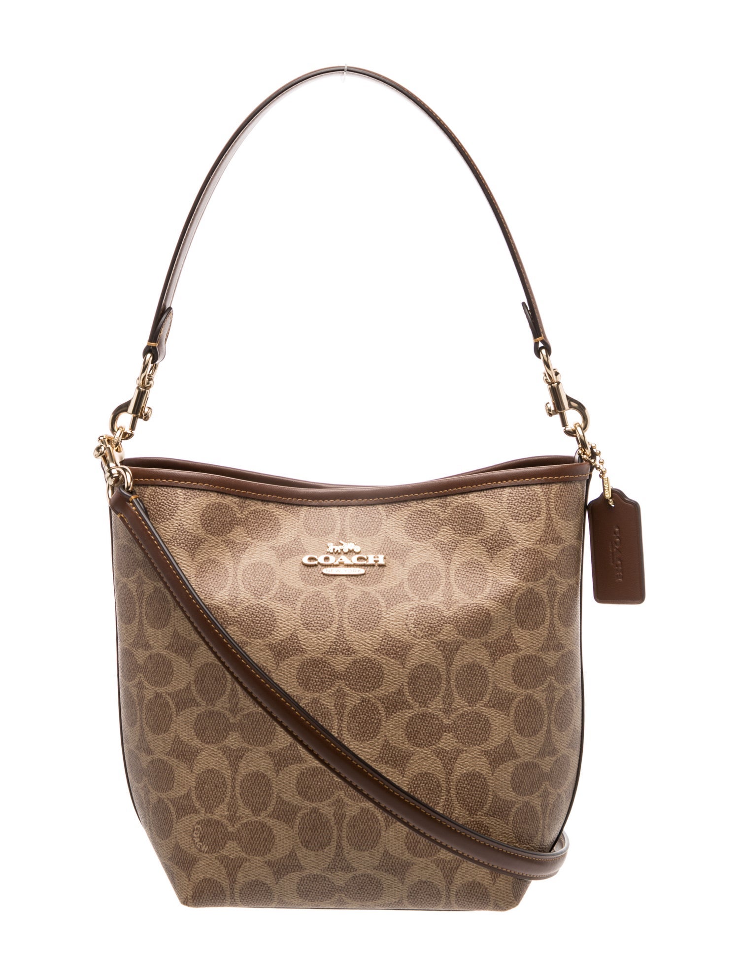 Coach Monogram Shoulder Bag