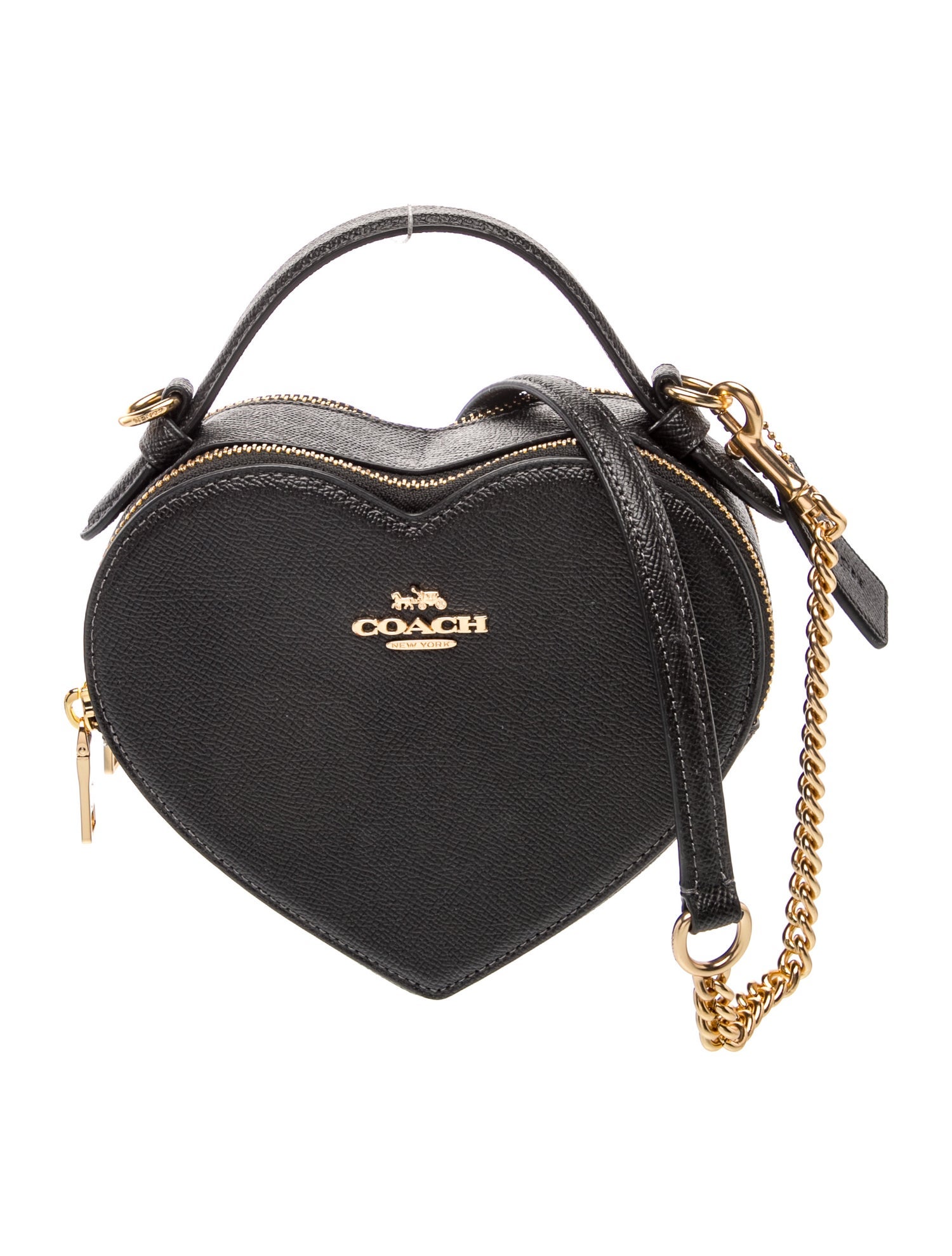 Coach Leather Top Handle Bag