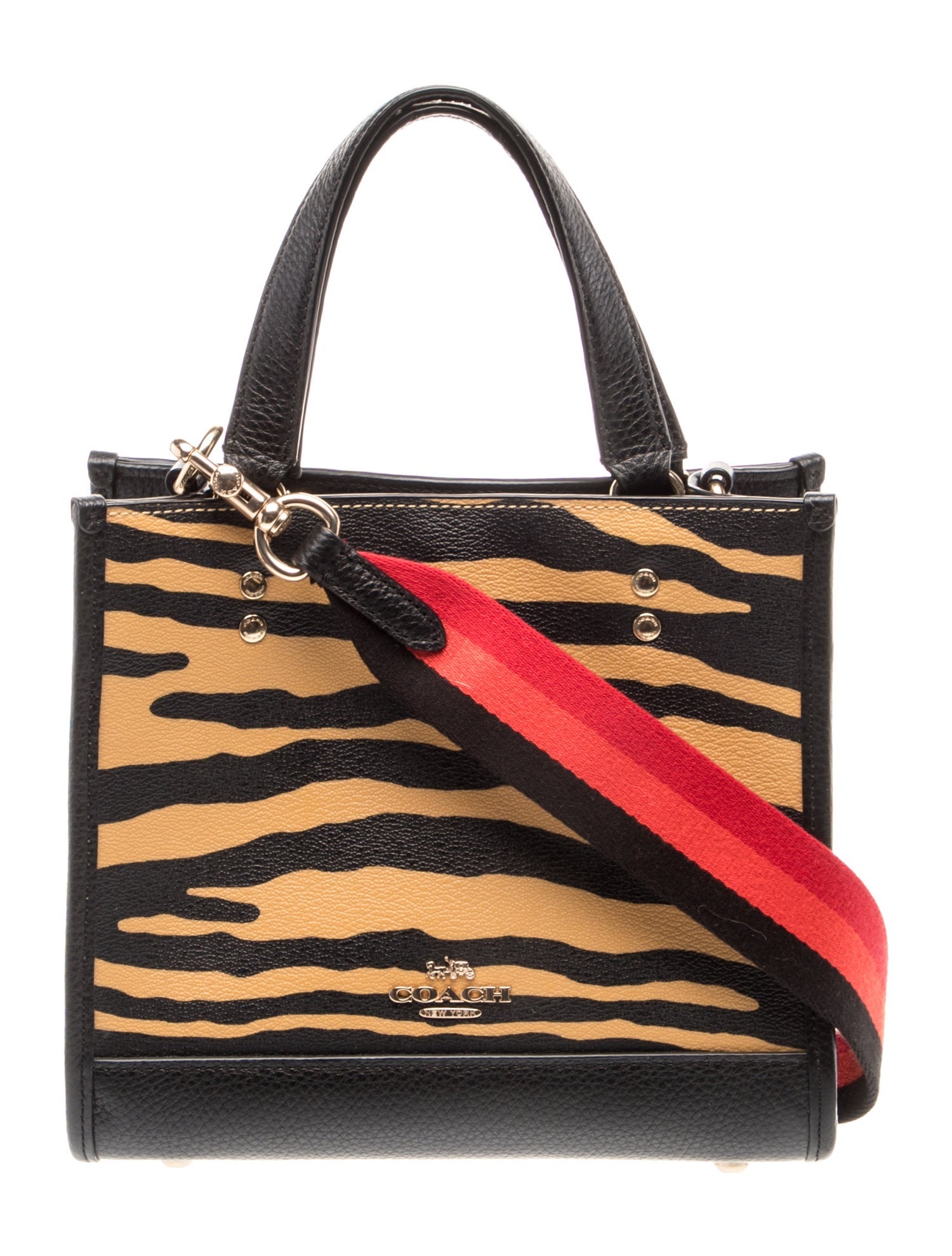 Coach Leather Shoulder Bag