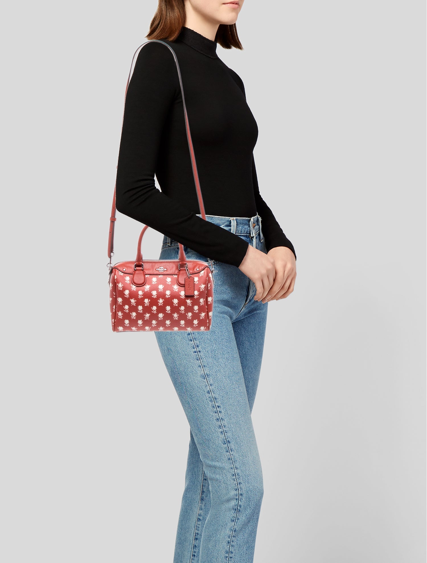 Coach Leather Shoulder Bag