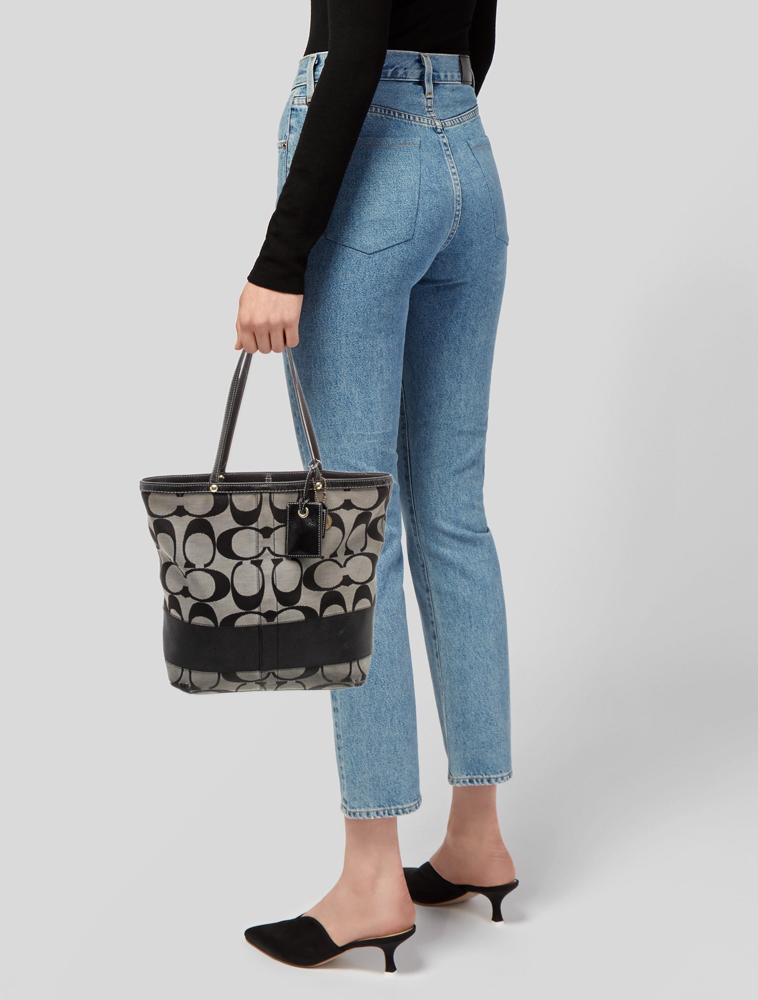 Coach Canvas Tote