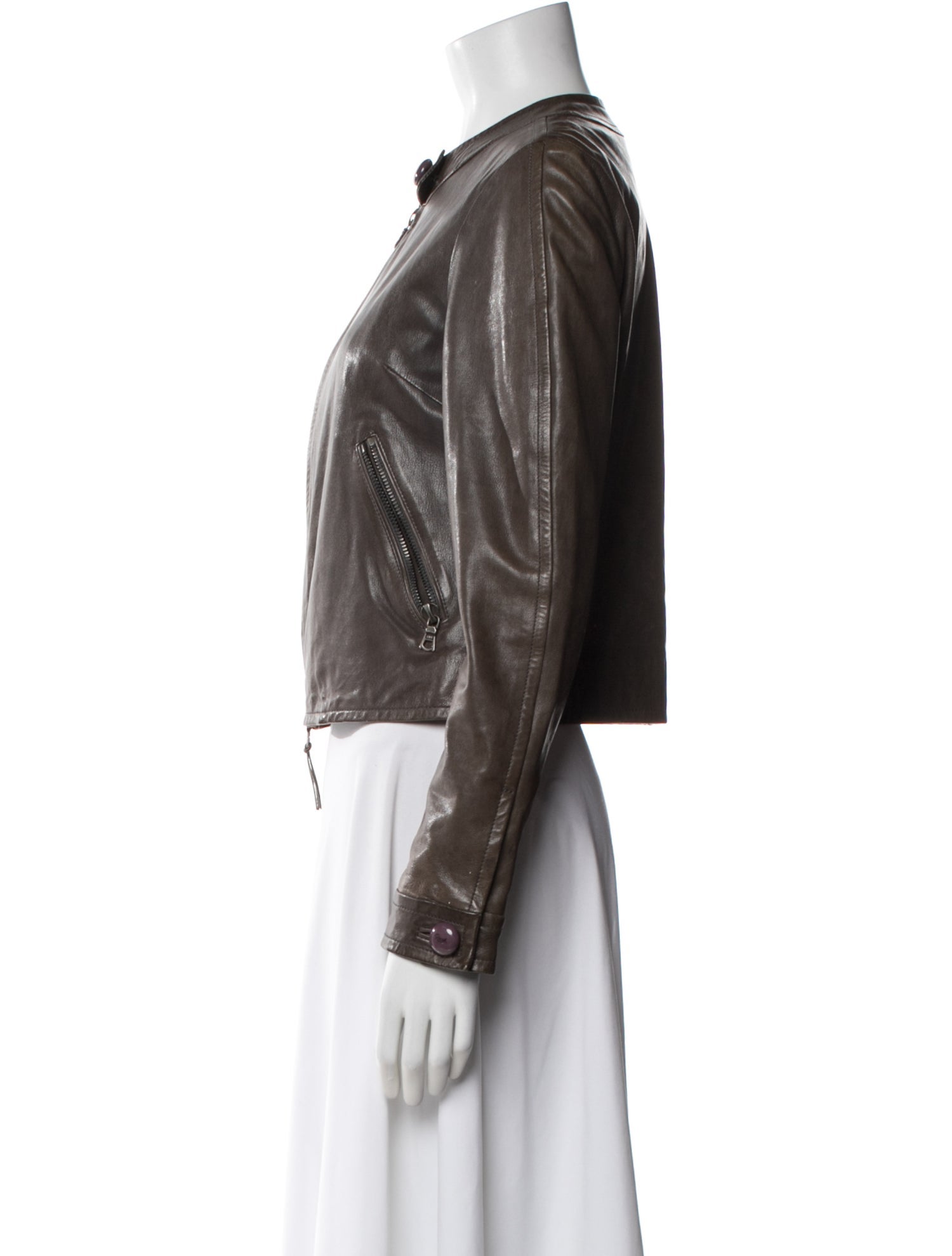 Coach Leather Biker Jacket