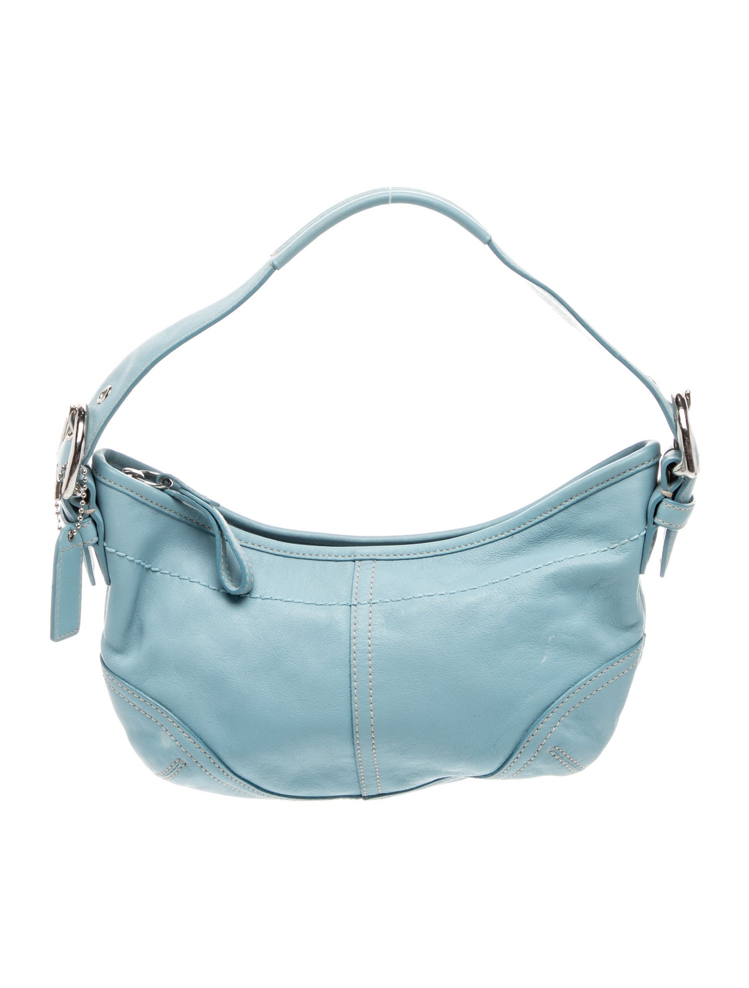 Coach Leather Top Handle Bag