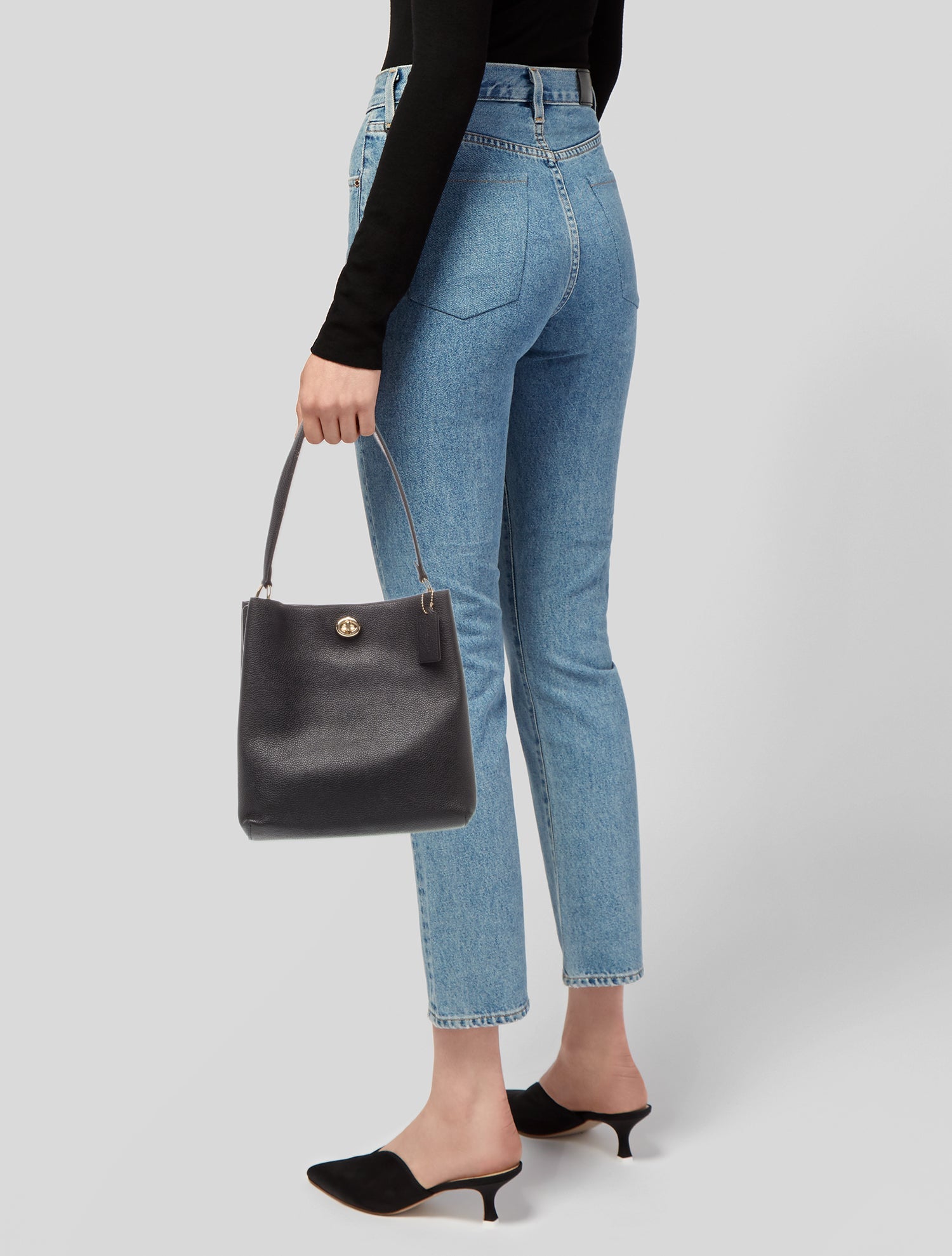 Coach Leather Shoulder Bag