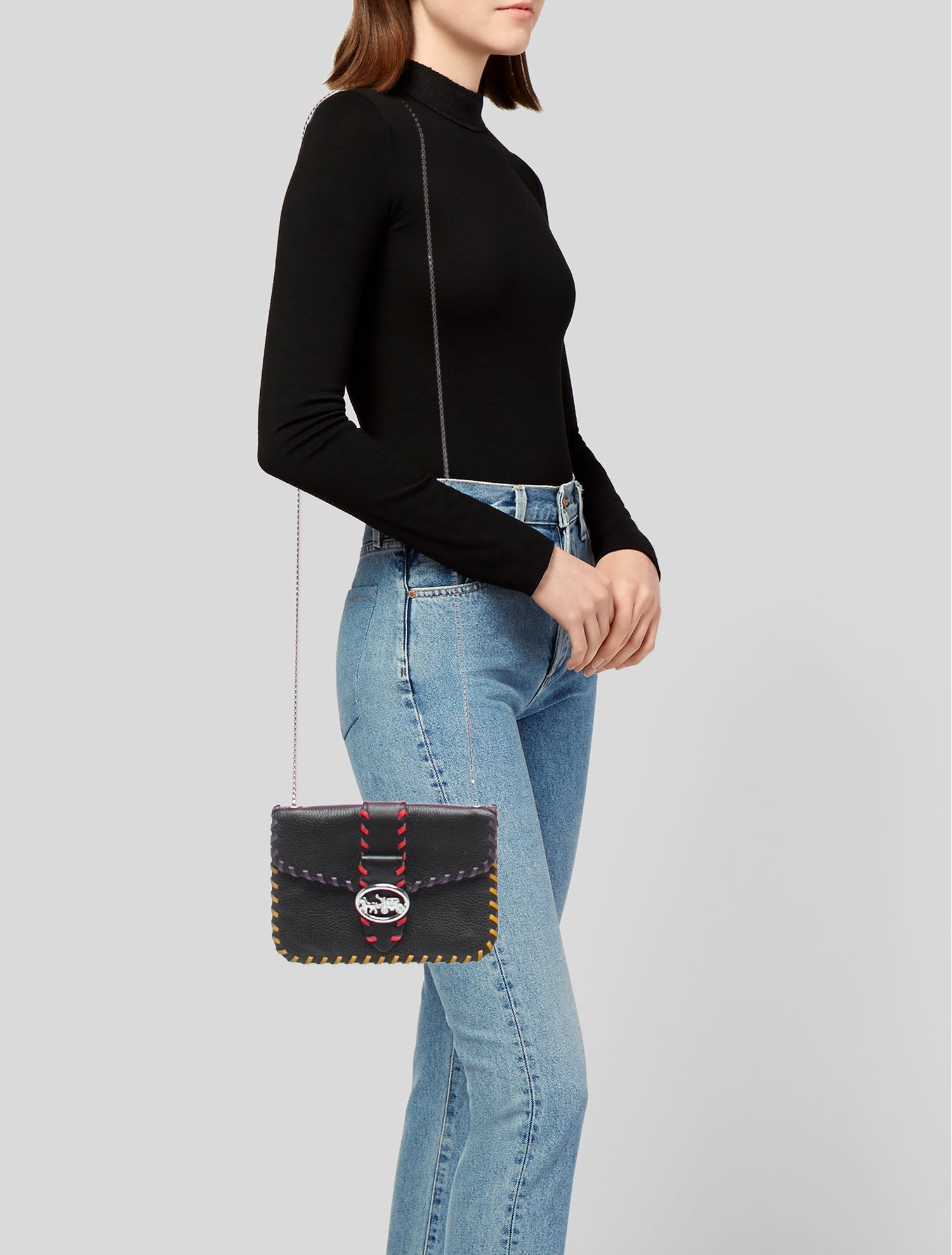 Coach Leather Clutch