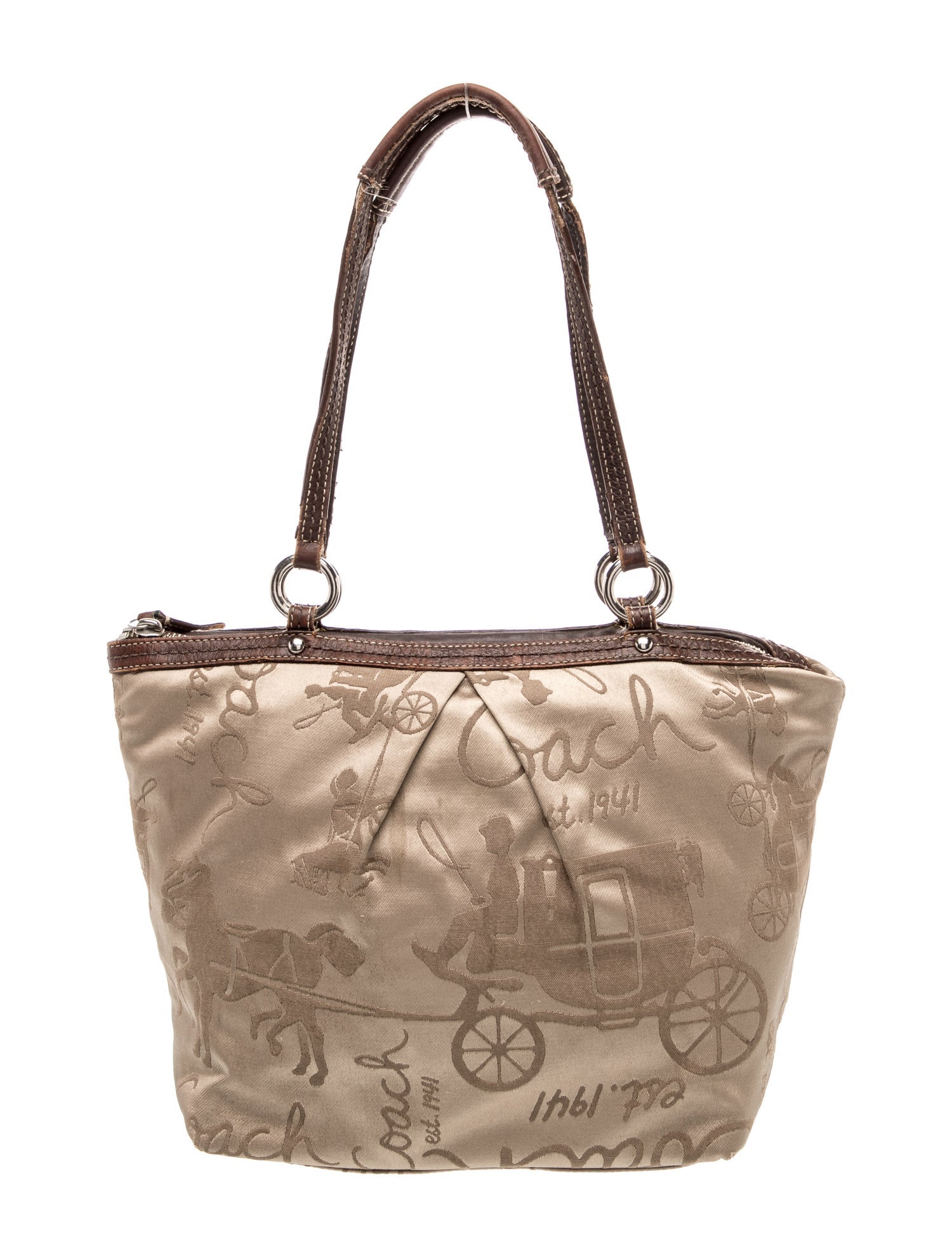 Coach Canvas Shoulder Bag