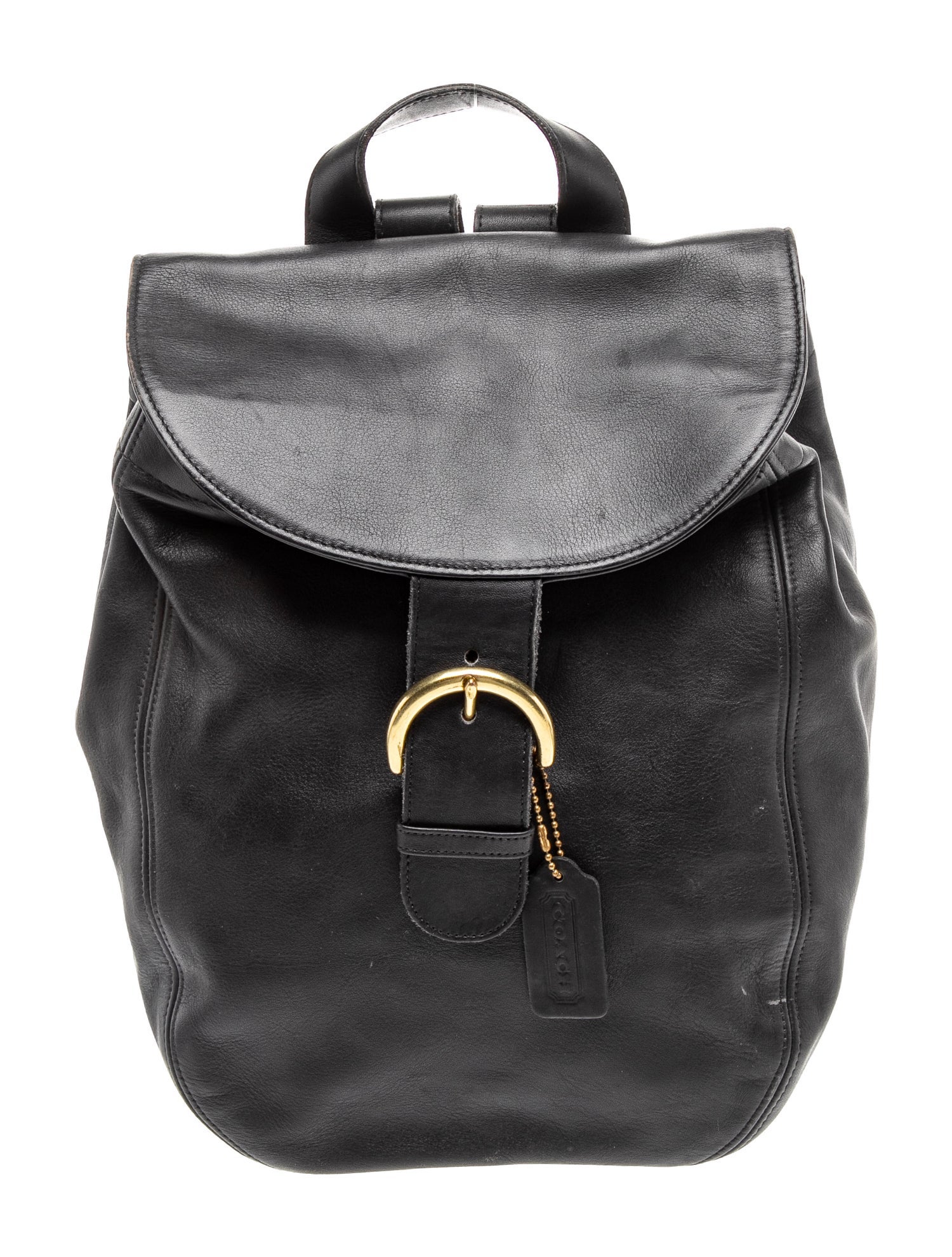 Coach Leather Backpack