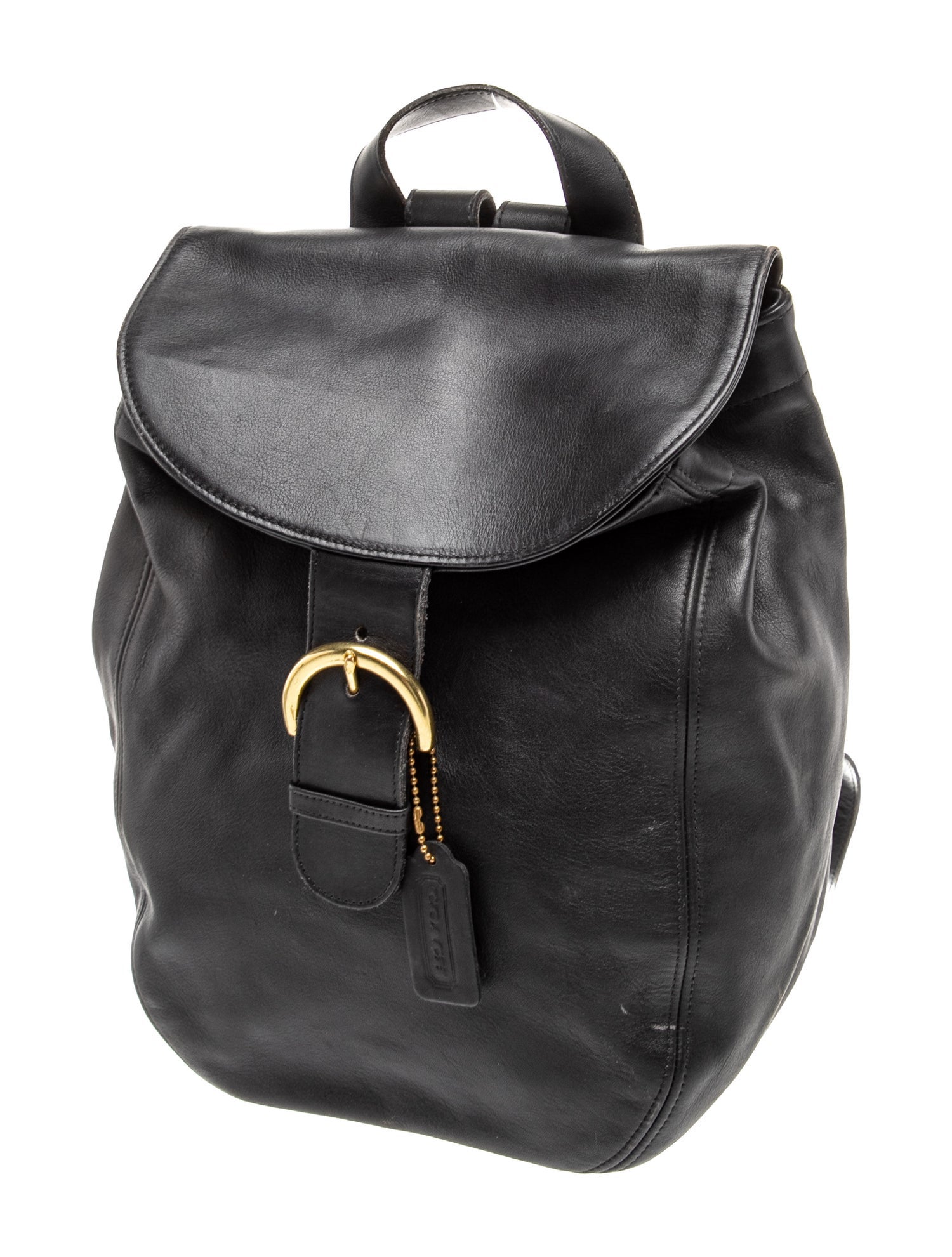 Coach Leather Backpack