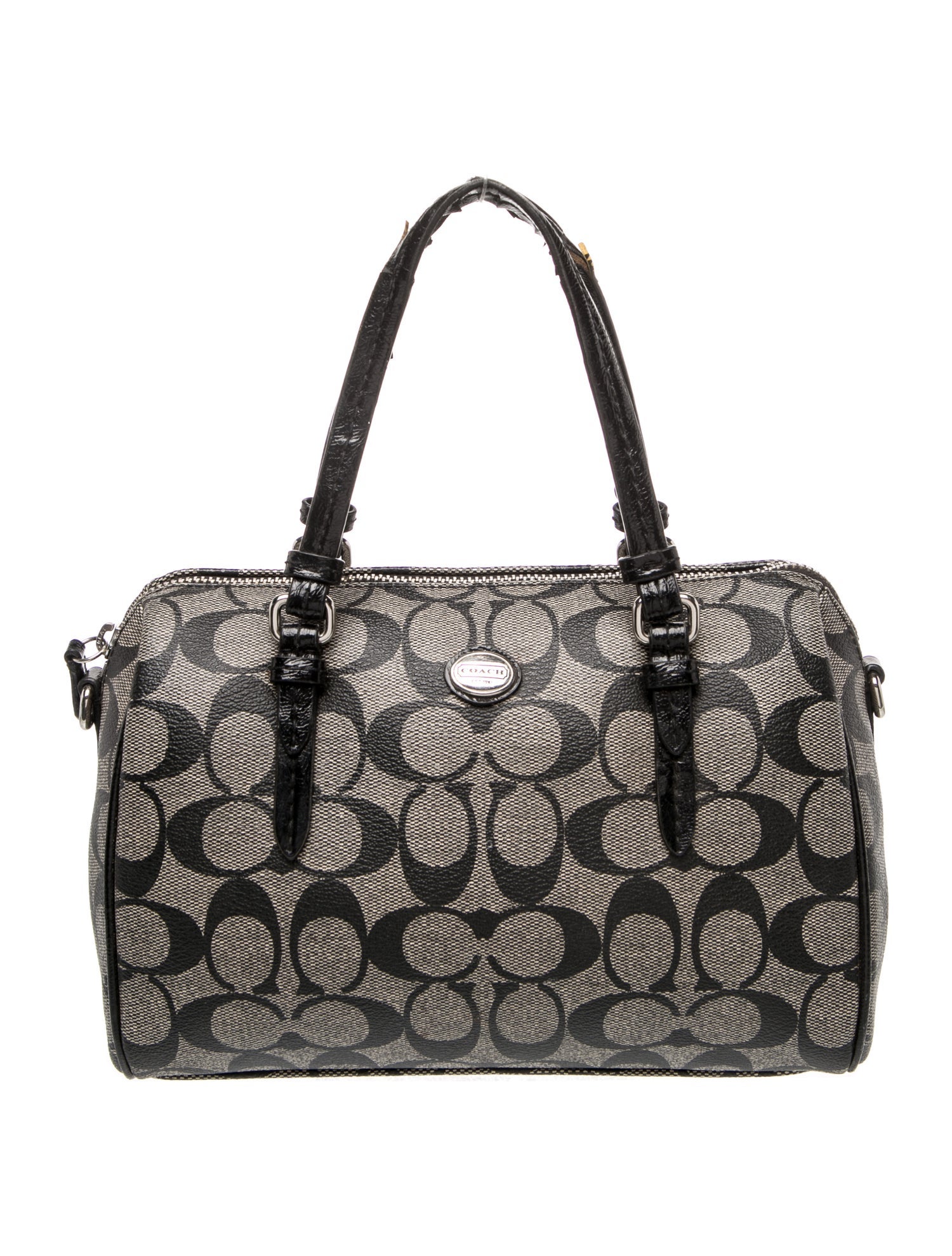 Coach Canvas Top Handle Bag