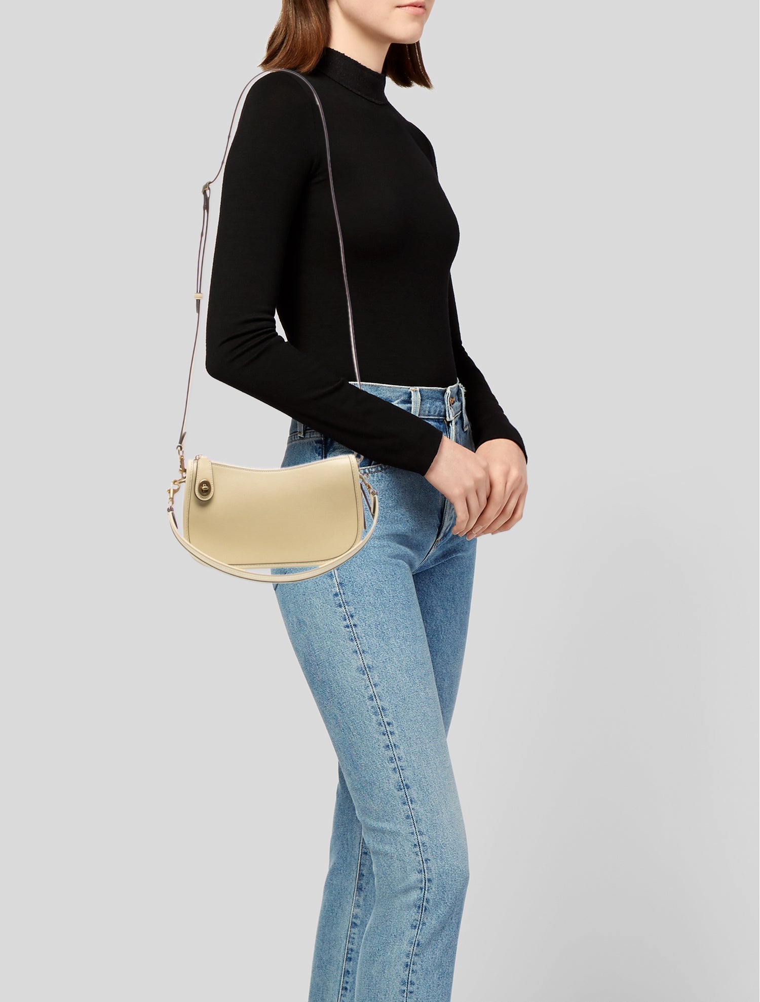 Coach Leather Shoulder Bag
