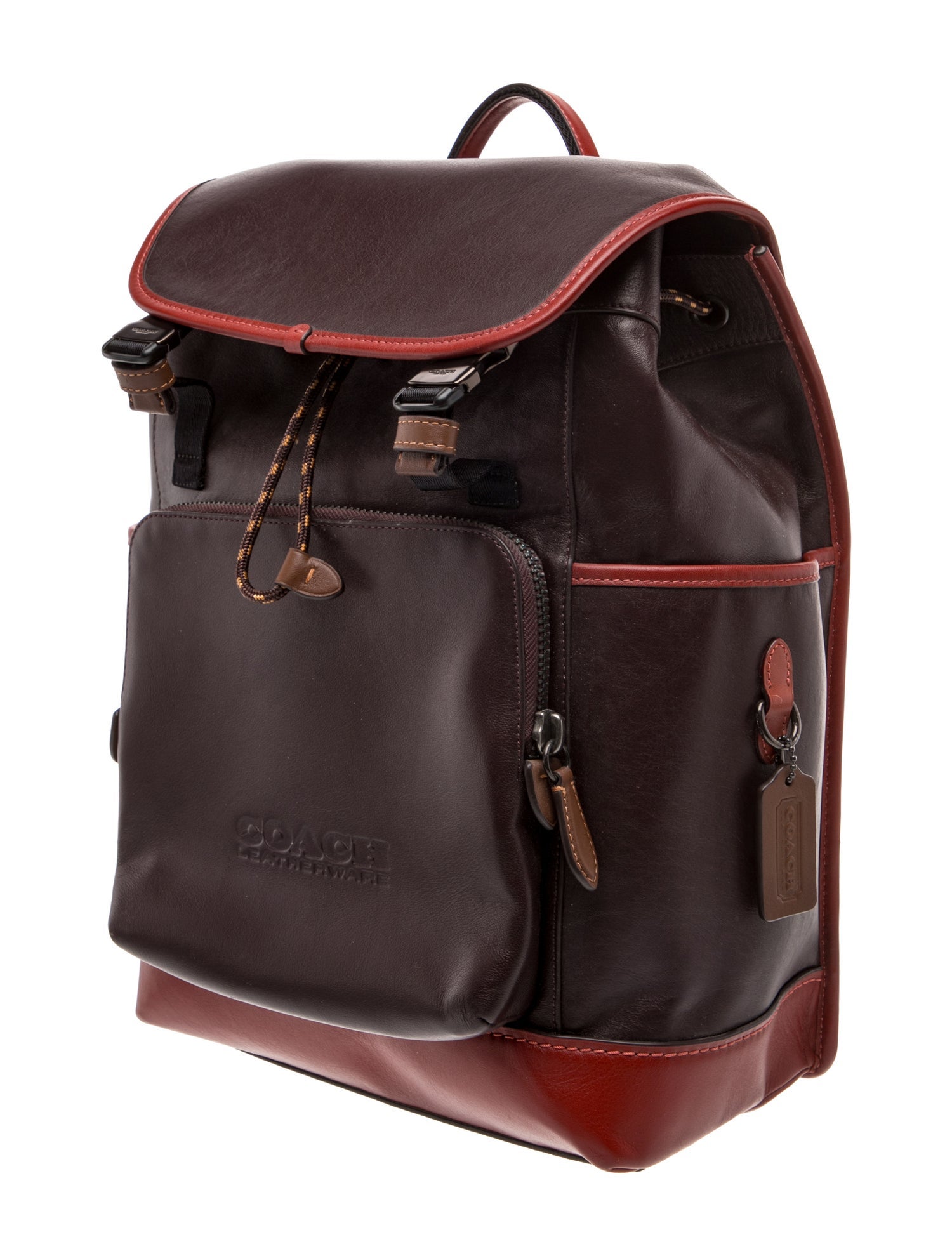 Coach Leather Backpack