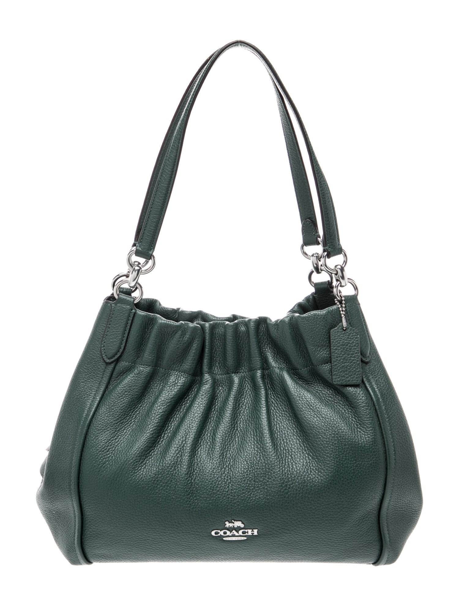 Coach Leather Top Handle Bag