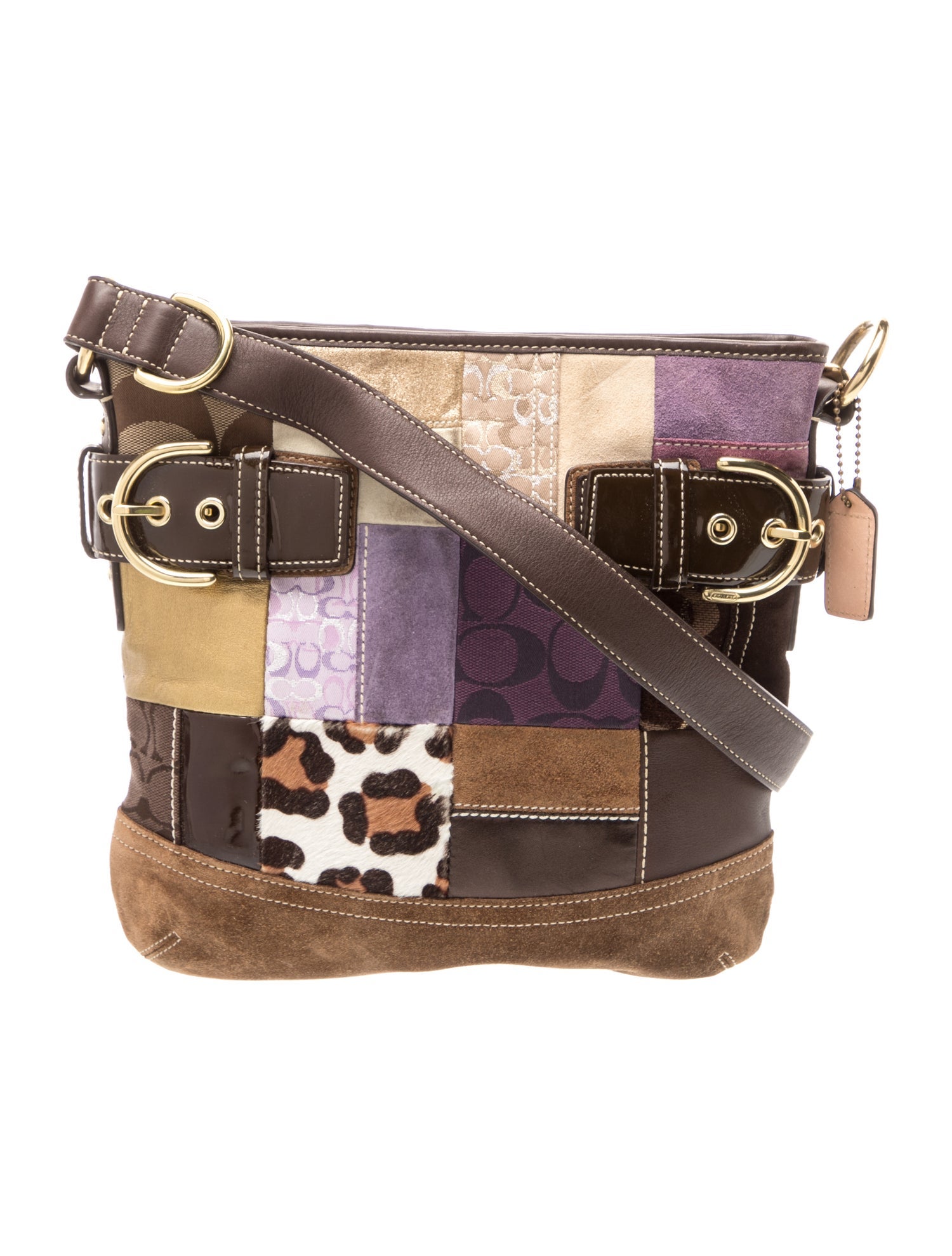 Coach Leather Shoulder Bag