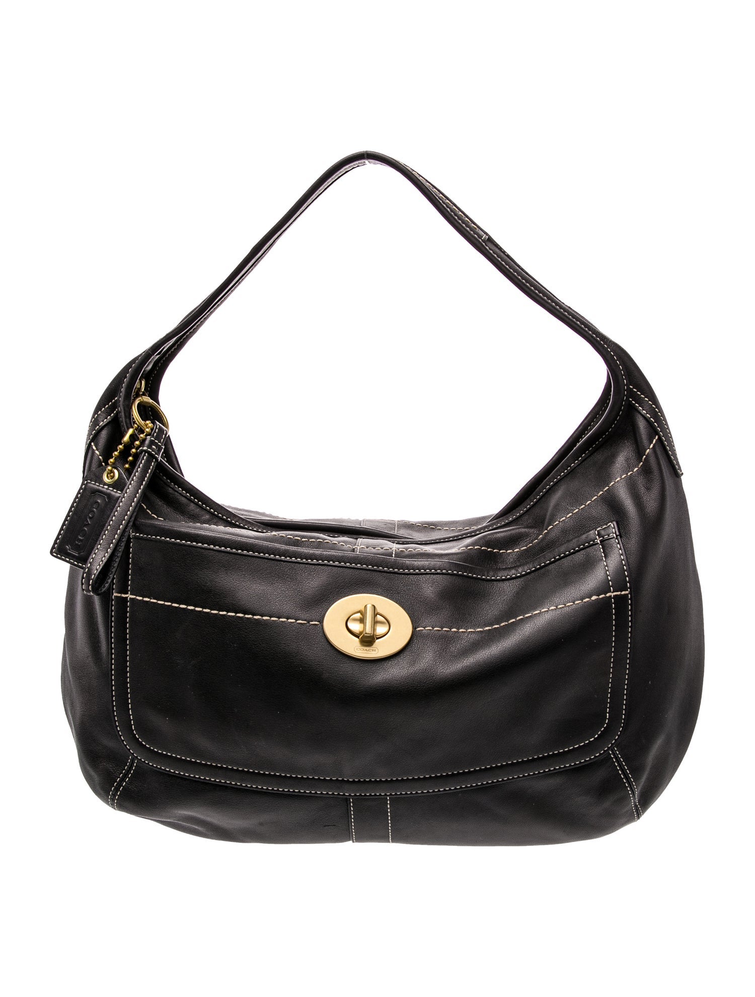 Coach Leather Shoulder Bag