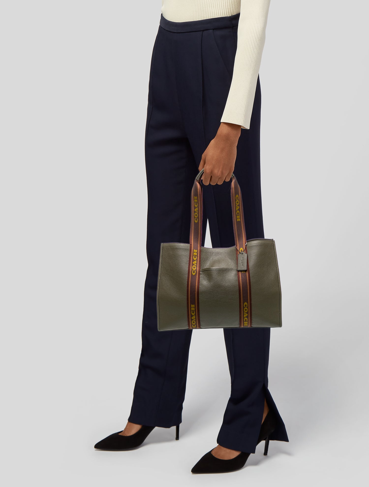 Coach Leather Tote
