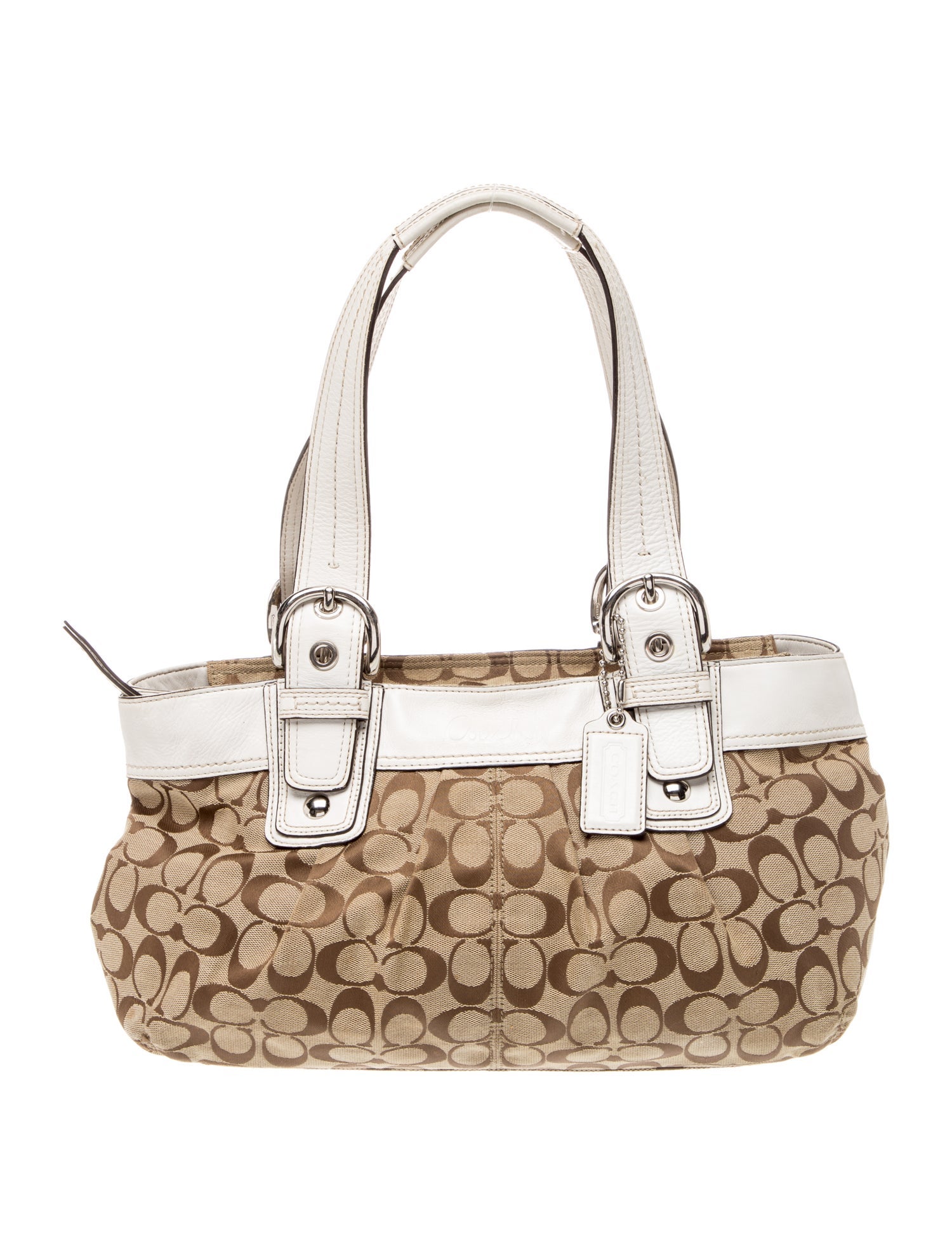 Coach Signature Top Handle Bag