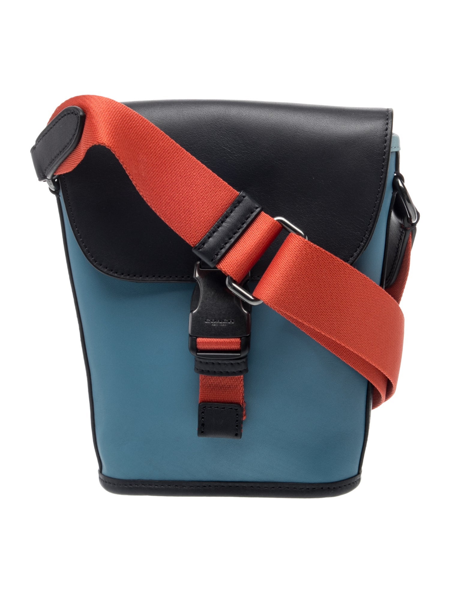 Coach Leather Messenger Bag