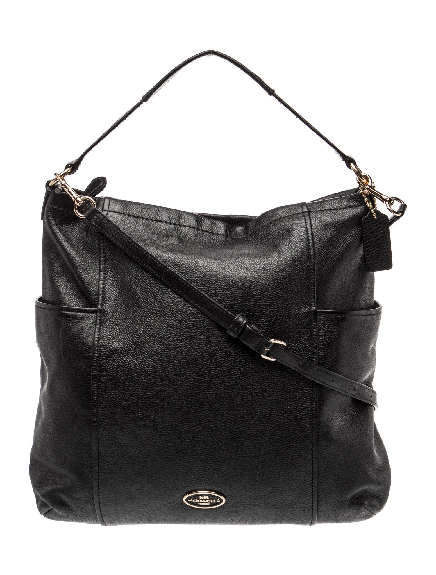 Coach Leather Top Handle Bag