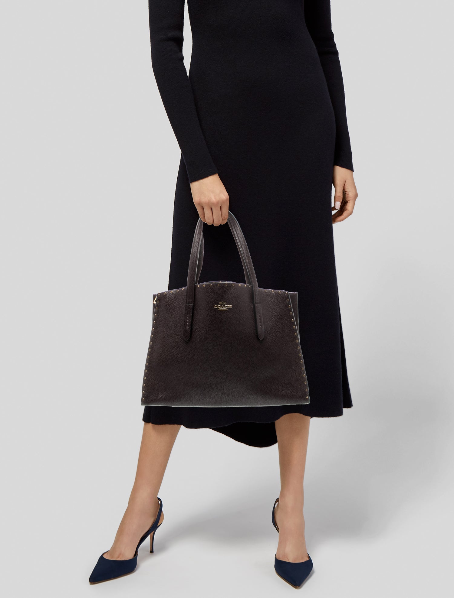 Coach Leather Shoulder Bag