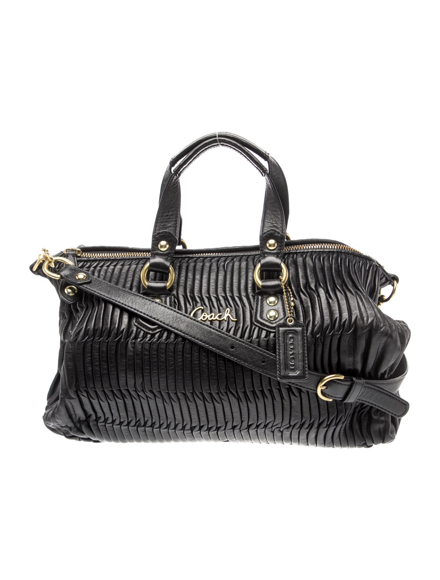 Coach Leather Shoulder Bag