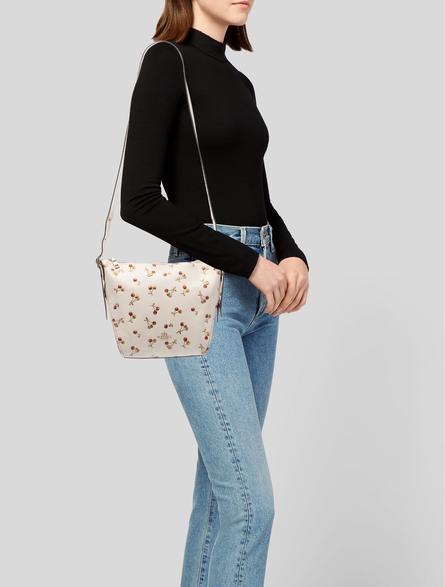 Coach Leather Shoulder Bag