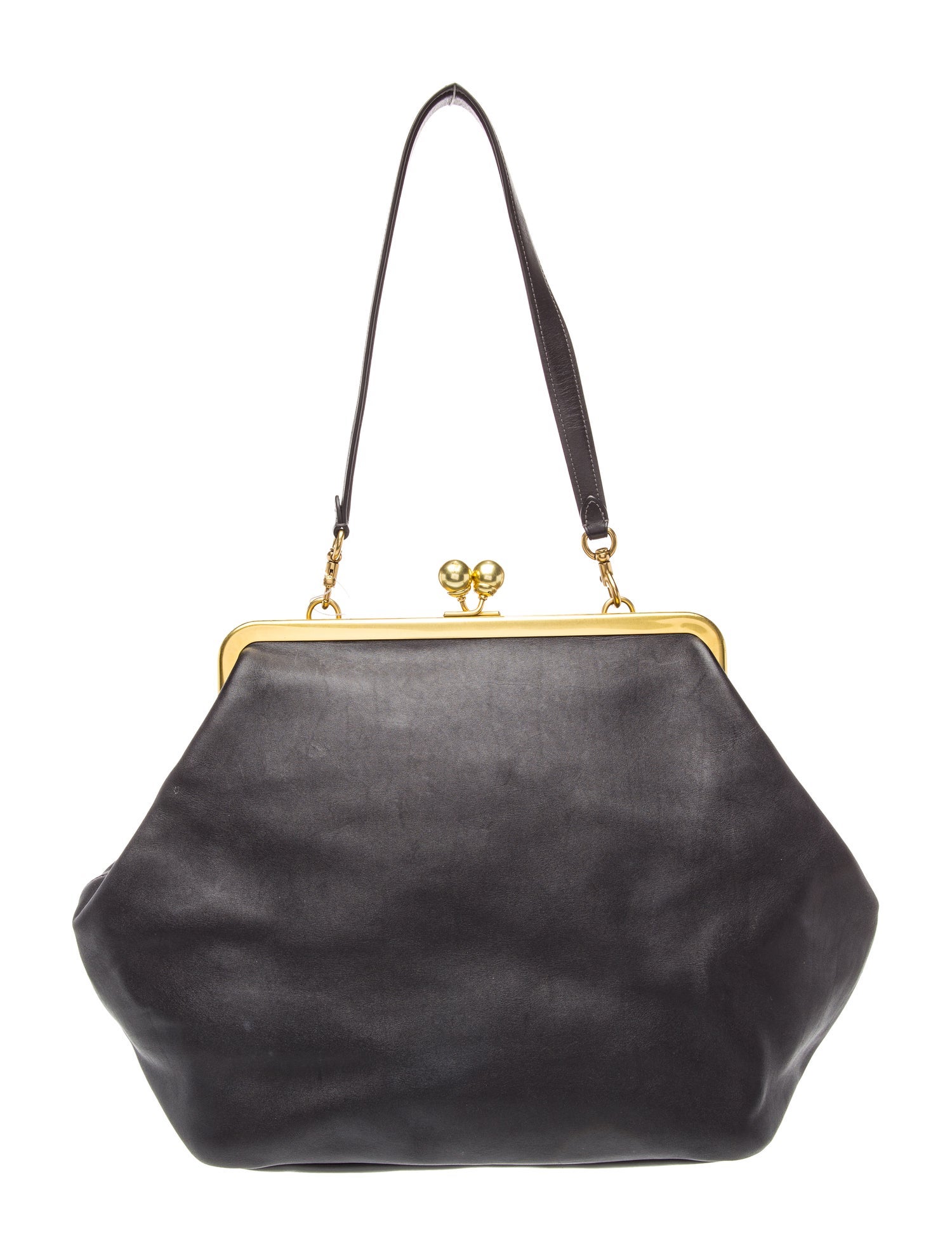 Coach Leather Evening Bag
