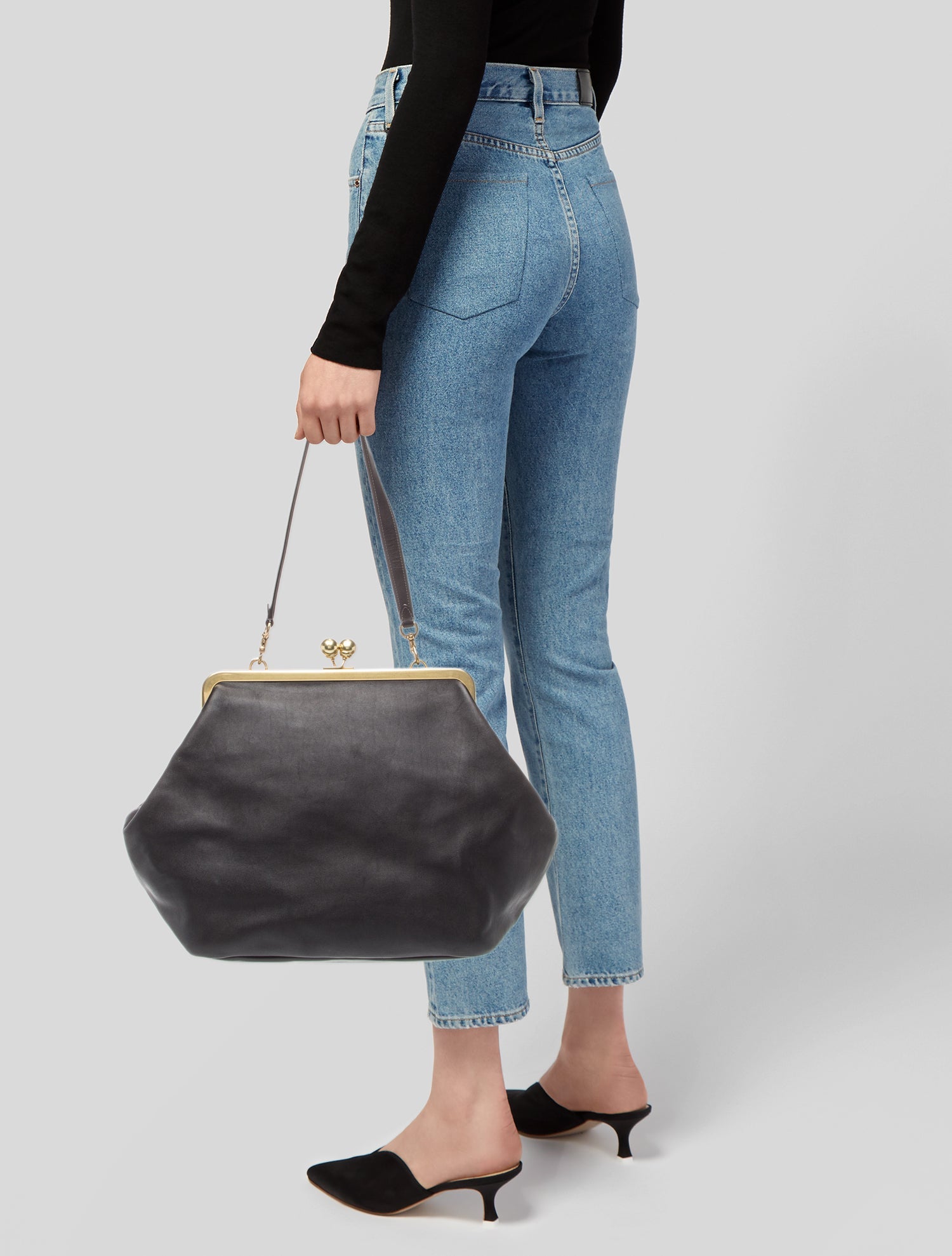 Coach Leather Evening Bag